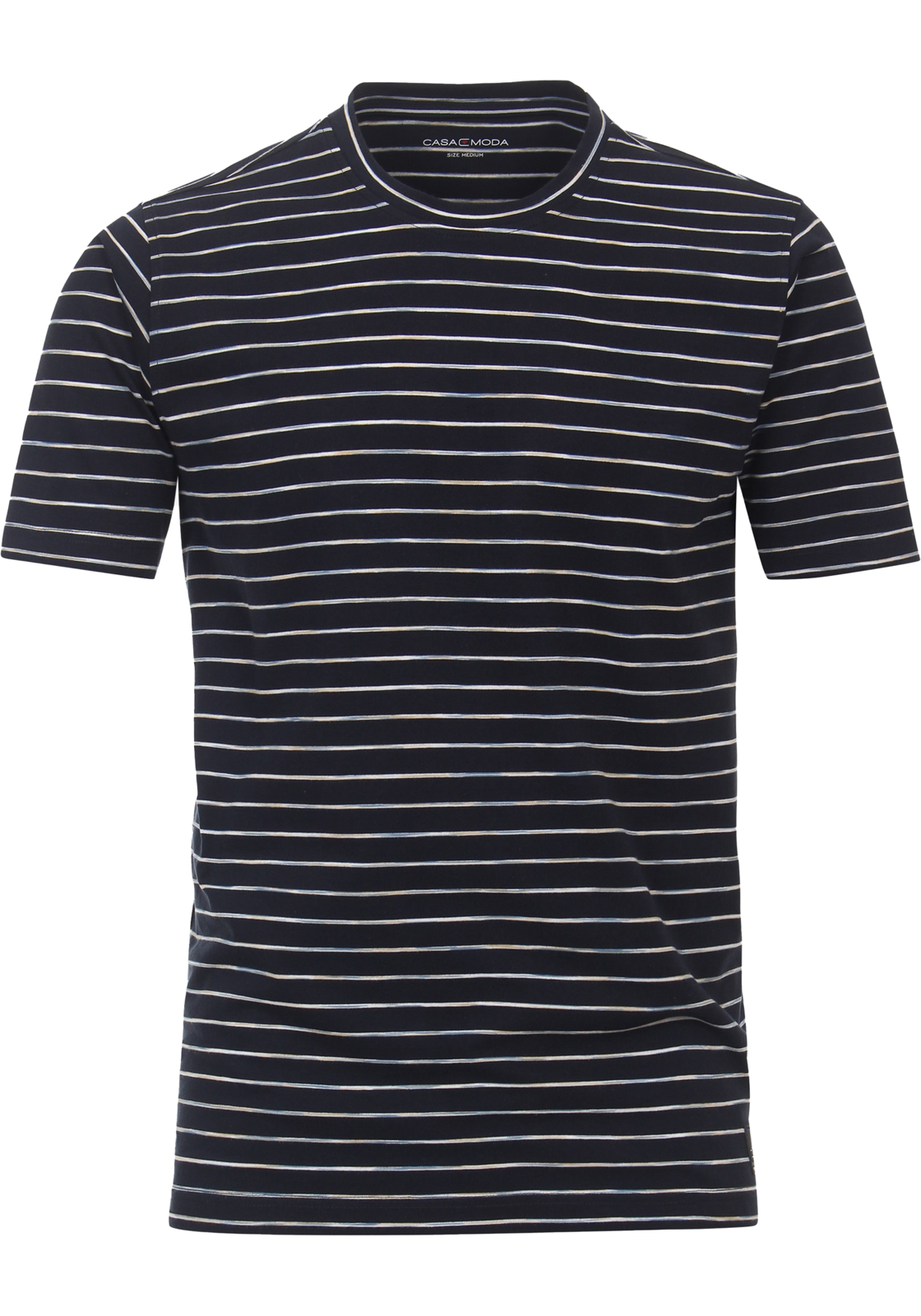 1-4064813645014-casa_moda-tshirt_HR CASA MODA comfort fit heren T-shirt, blauw
