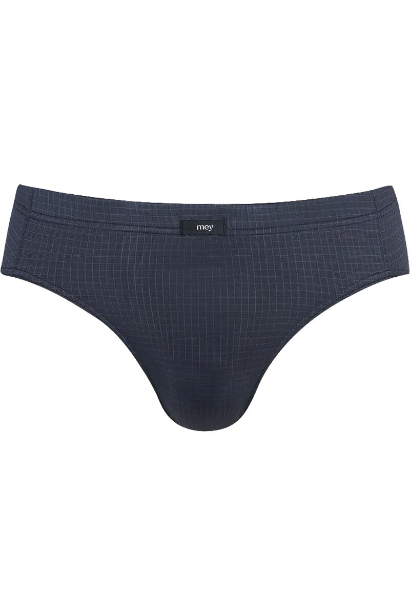 Mey heren jazz pants Blue Check, slip, donkerblauw