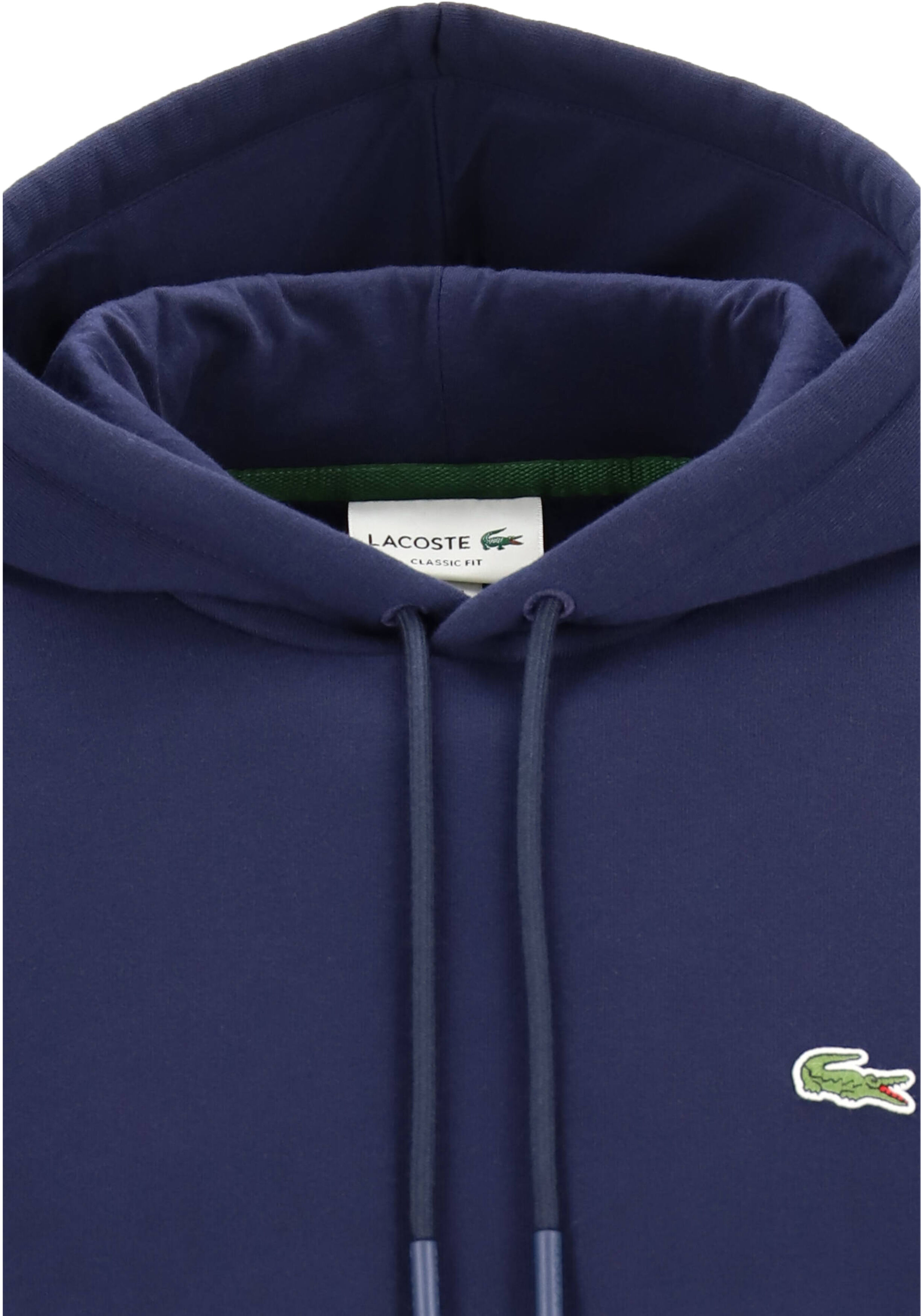 Lacoste heren hoodie sweatshirt, navy blauw