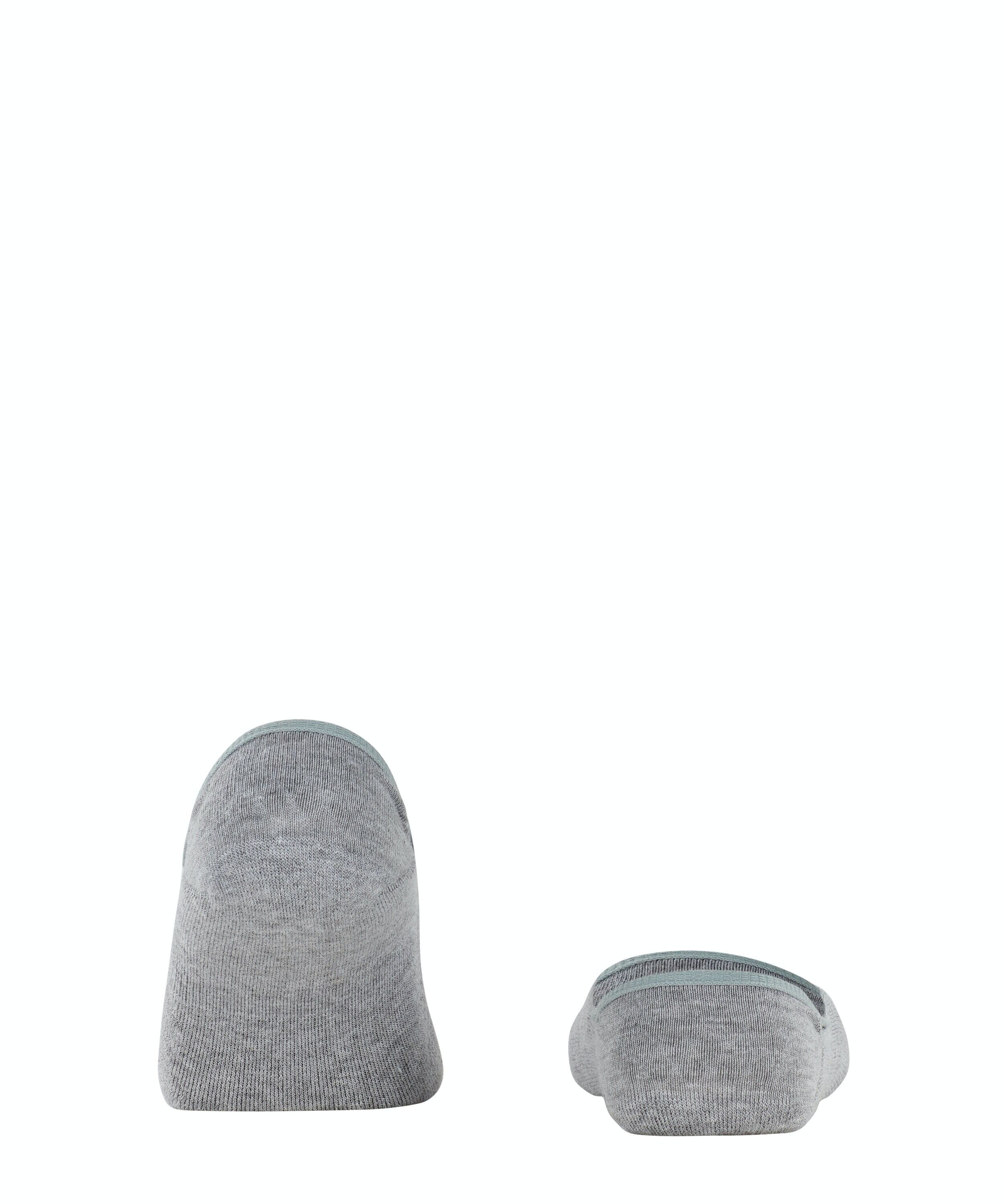 Burlington Athleisure dames invisible sokken, grijs (light grey mel.)