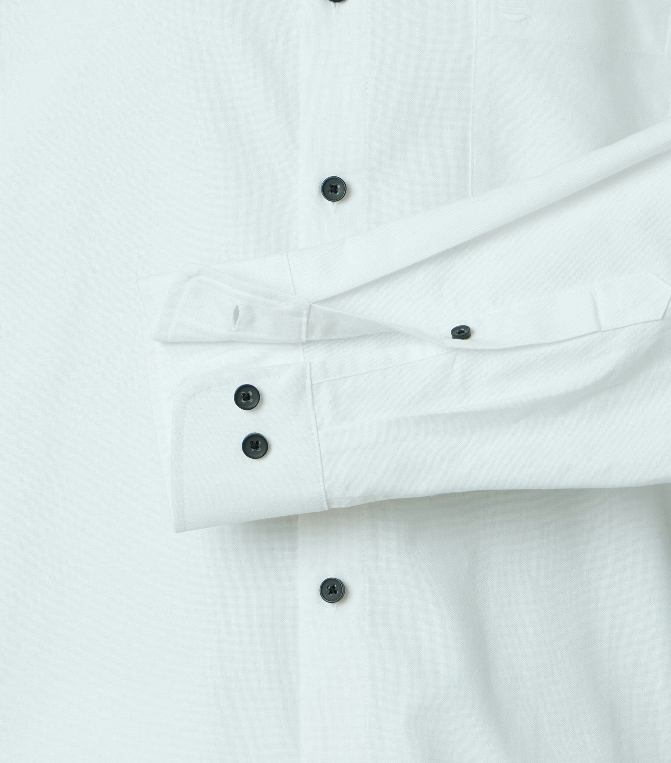 Redmond modern fit overhemd, Oxford, wit 