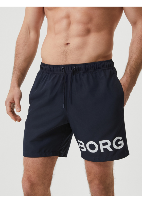 Bjorn Borg Swim Shorts, heren zwembroek, blauw Bjorn Borg Swim Shorts, heren zwembroek, blauw