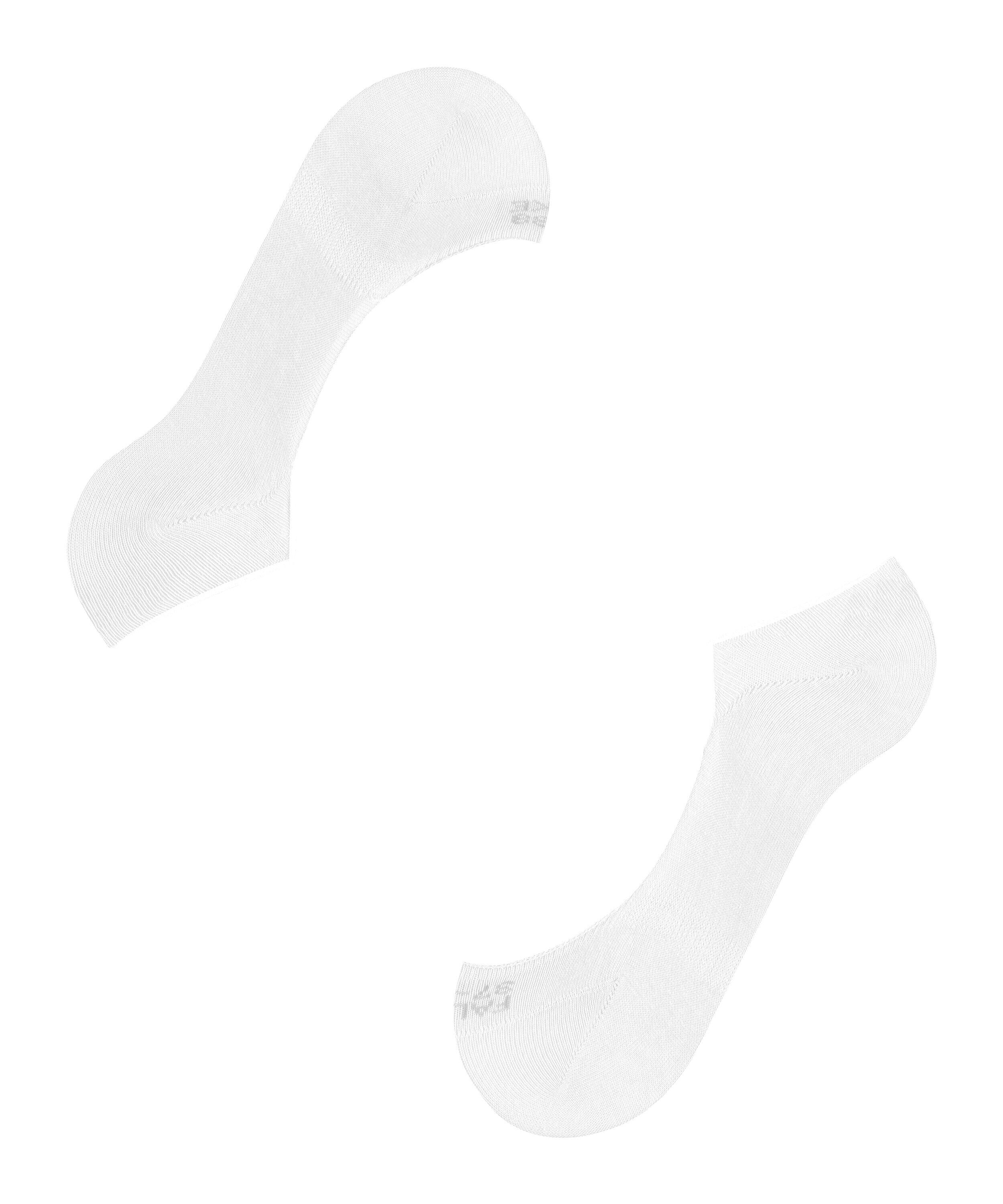 FALKE Step Medium Cut dames kousenvoetjes, wit (white)
