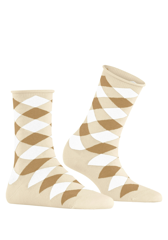 Burlington Sandy damessokken, beige (cream) Burlington Sandy damessokken, beige (cream)