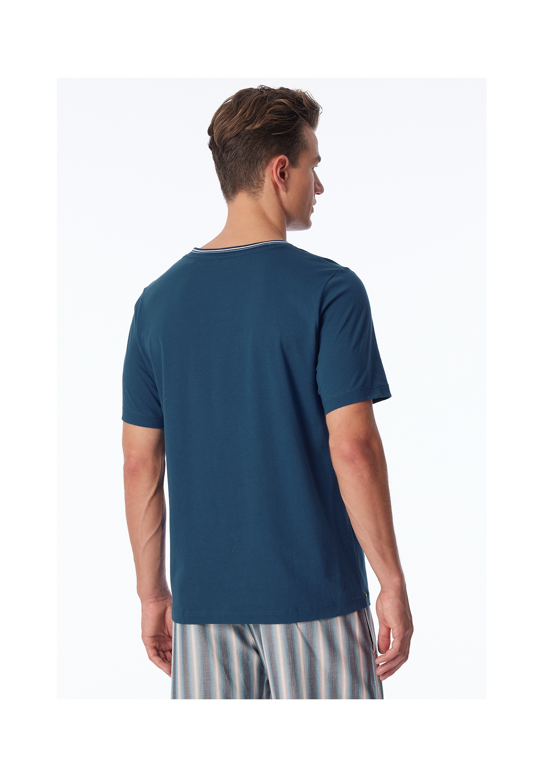 image_4_181184-801_1_1280x1280 SCHIESSER Mix+Relax T-shirt, heren shirt korte mouw organic cotton strepen admiral