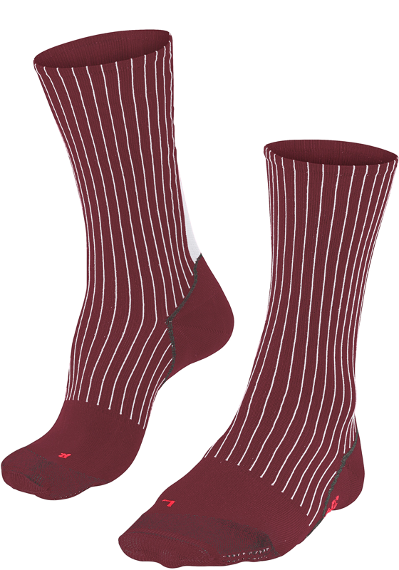 FALKE BC Impulse unisex sokken, donkerrood (merlot) FALKE BC Impulse unisex sokken, donkerrood (merlot)