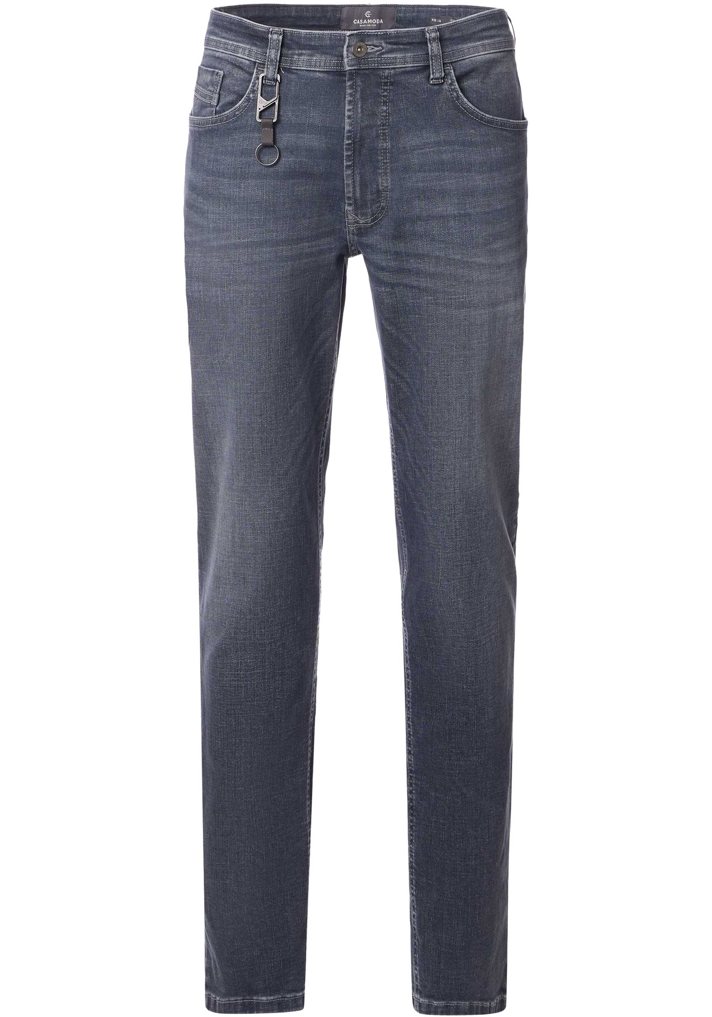 CASA MODA jeans STEVE, heren 5-pocket spijkerbroek, antracietgrijs