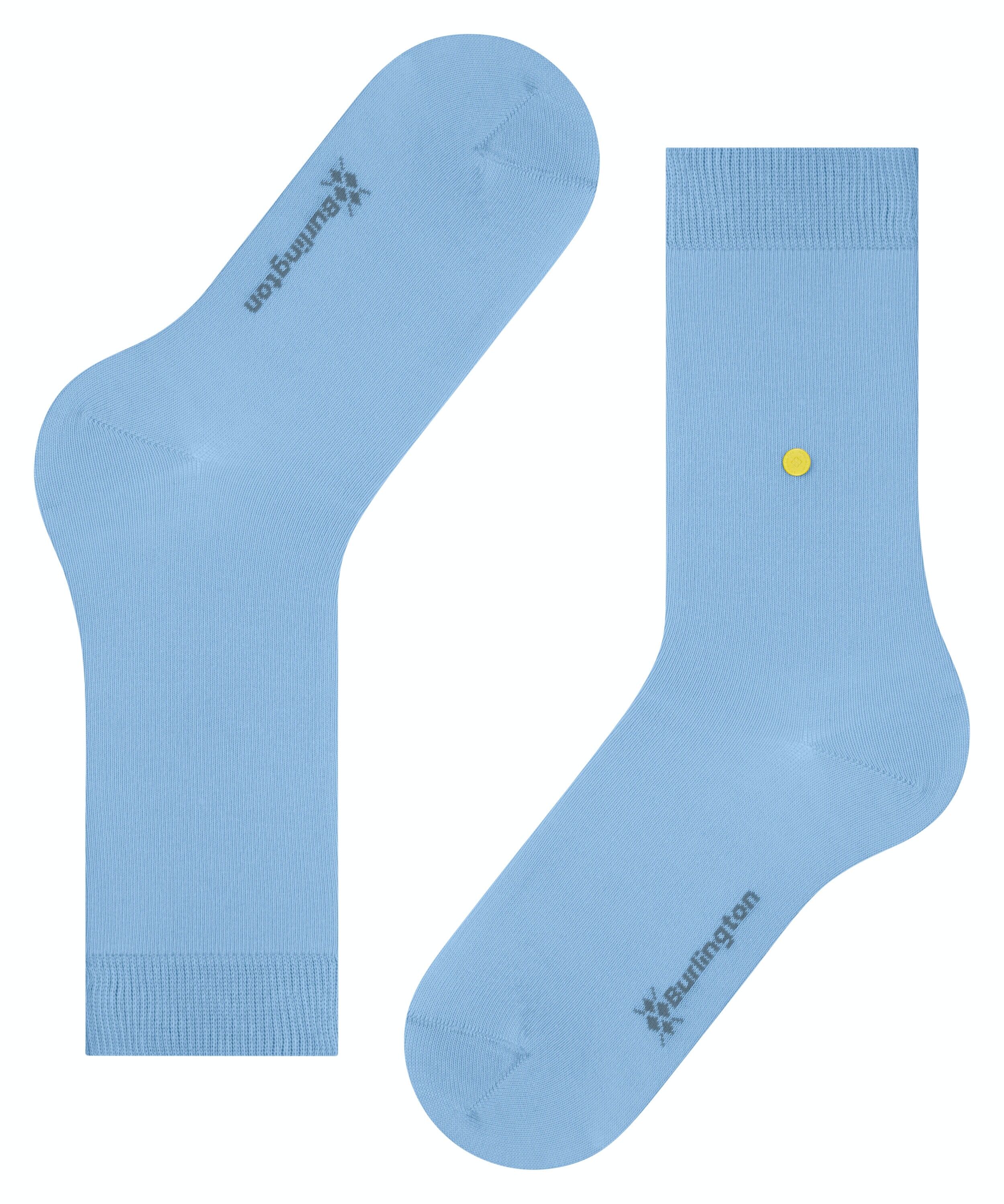 Burlington Lady damessokken, blauw (light blue)