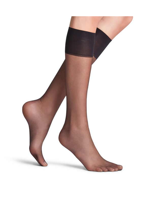 FALKE Shelina 12 DEN dames kniekousen, zwart (black) FALKE Shelina 12 DEN dames kniekousen, zwart (black)