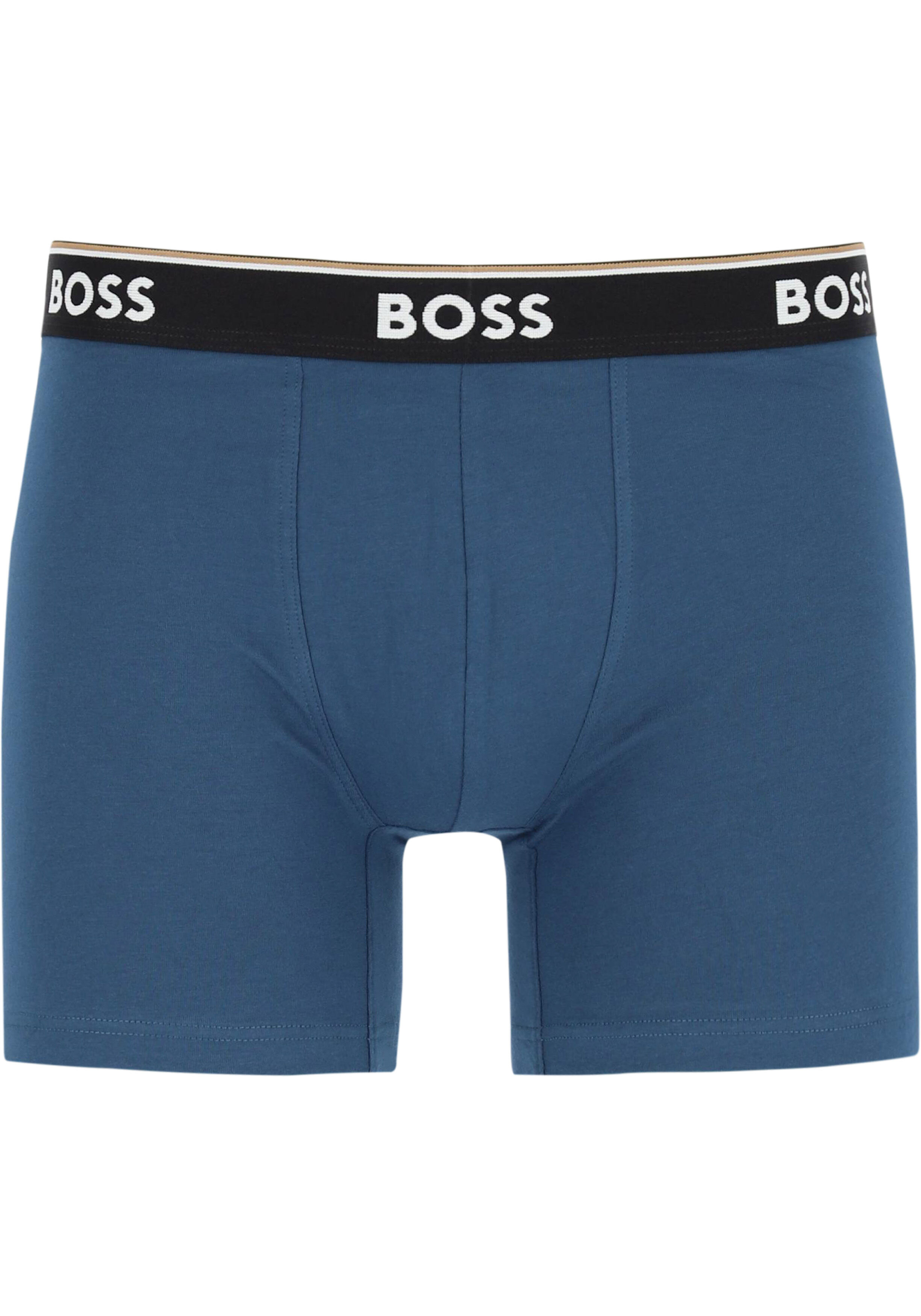 HUGO BOSS Power boxer briefs (3-pack), heren boxers normale lengte, multicolor