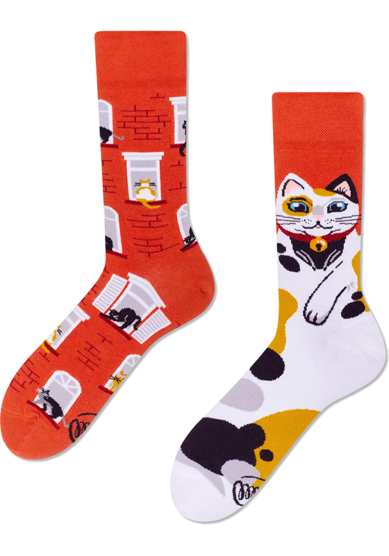 Many Mornings unisex sokken, City Cat Many Mornings unisex sokken, City Cat