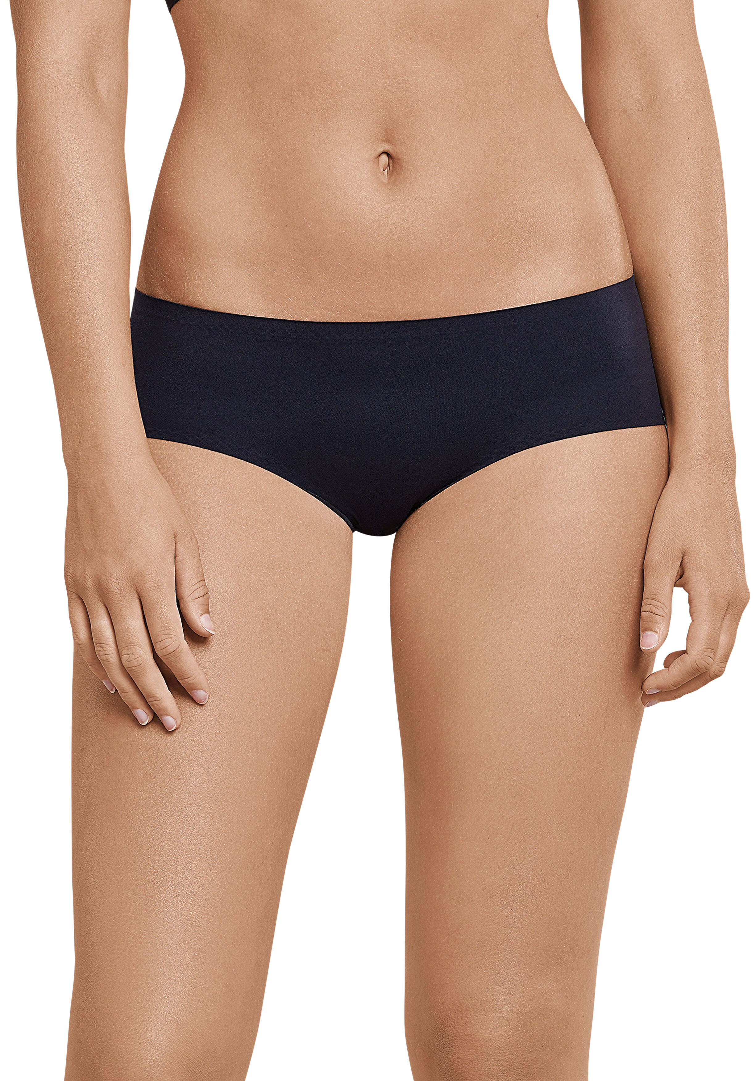 SCHIESSER Invisible Soft dames panty slip hipster (1-pack), zwart                         