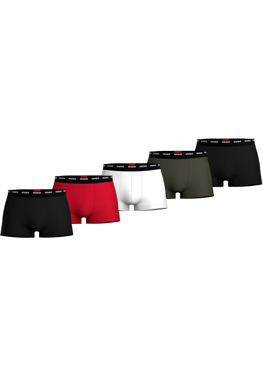 1-4063537183581-50479944-989-boxers-hugo_boss_HR HUGO trunks (5-pack), heren boxers kort, multicolor
