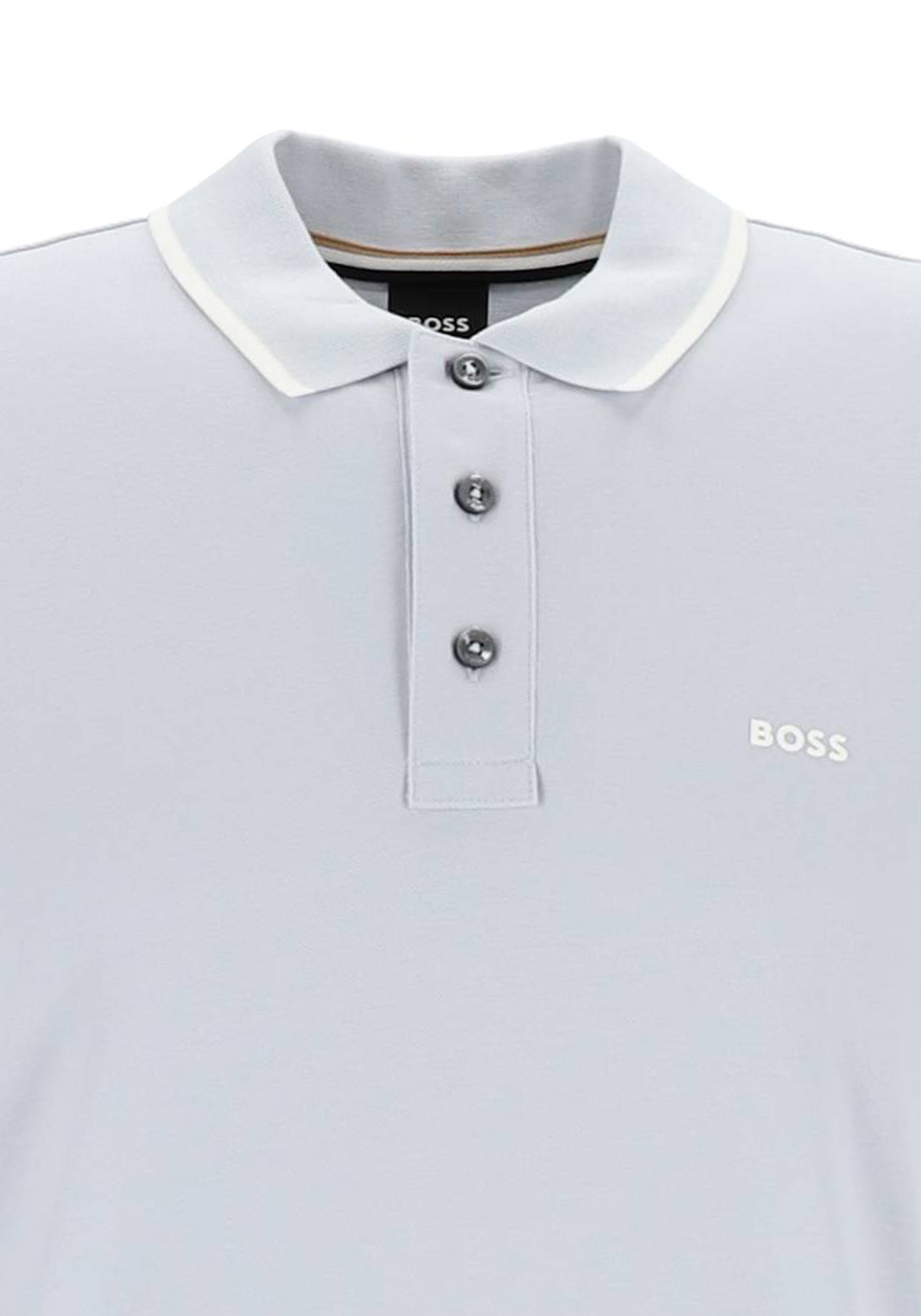 BOSS Parlay regular fit polo, pique, lila