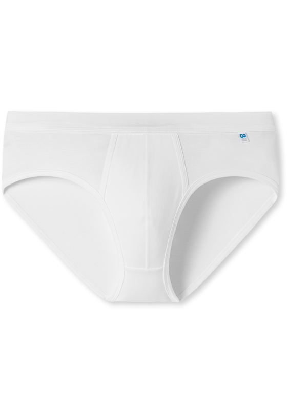 SCHIESSER Long Life Cotton midi-slip (1-pack), met gulp, wit SCHIESSER Long Life Cotton midi-slip (1-pack), met gulp, wit