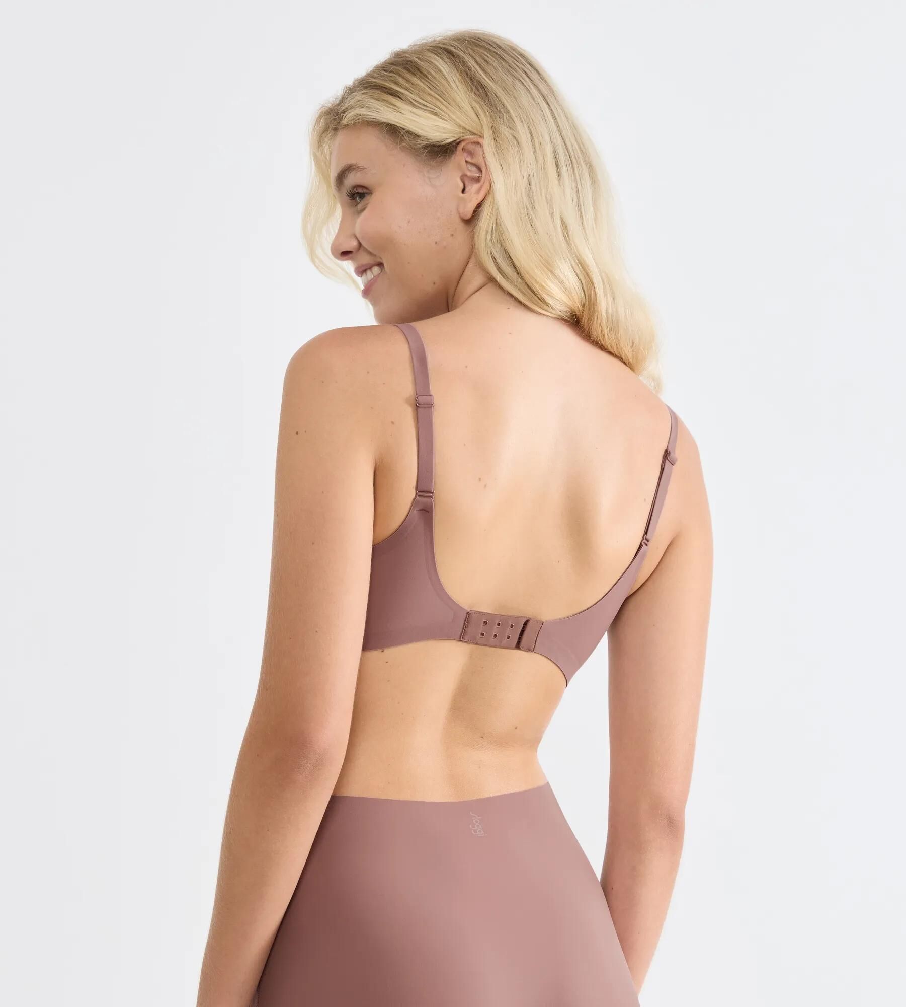 Sloggi Women ZERO Feel 2.0 THE UP P Bra, BH, donkerbruin