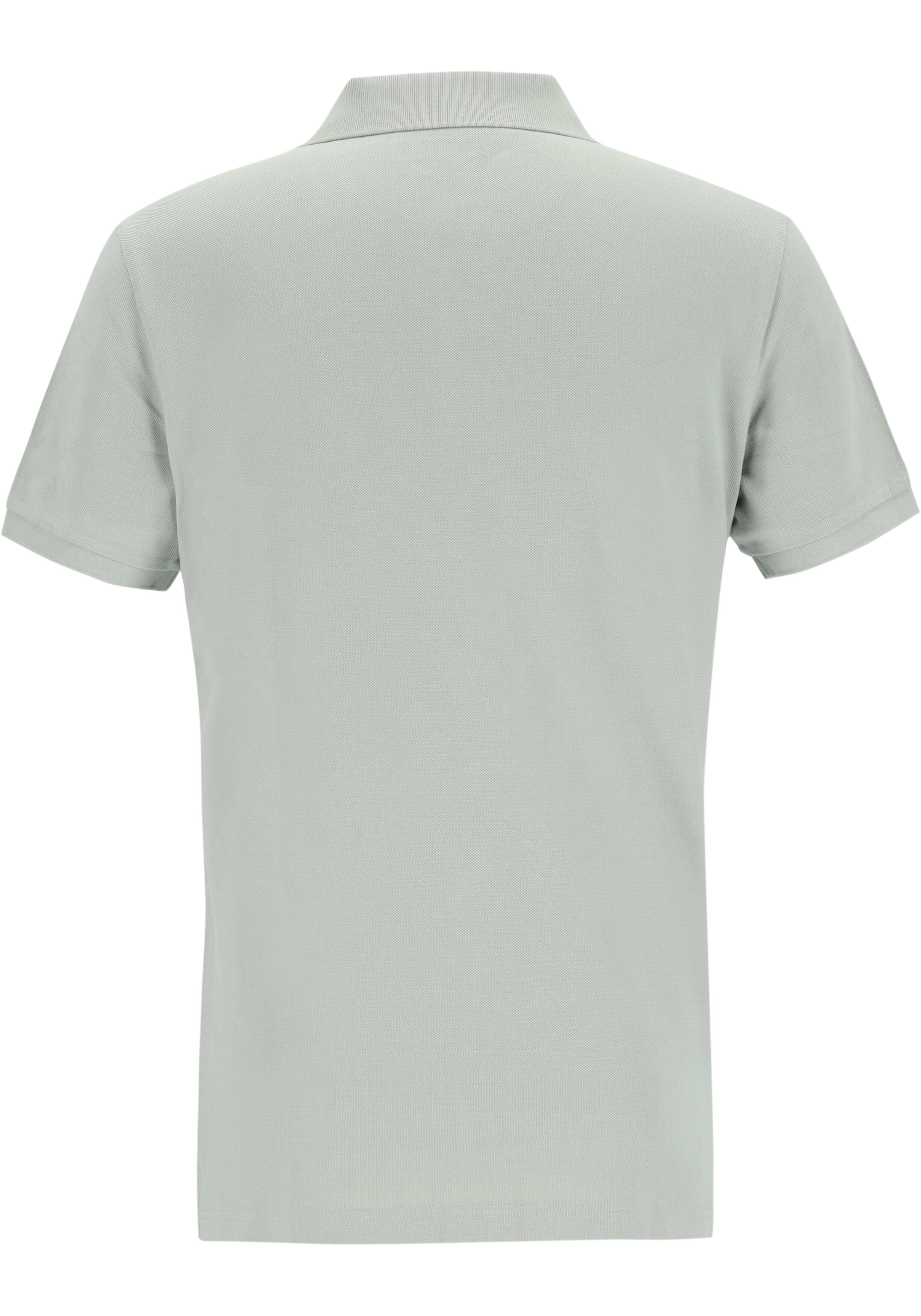 Profuomo slim fit heren polo, mintgroen