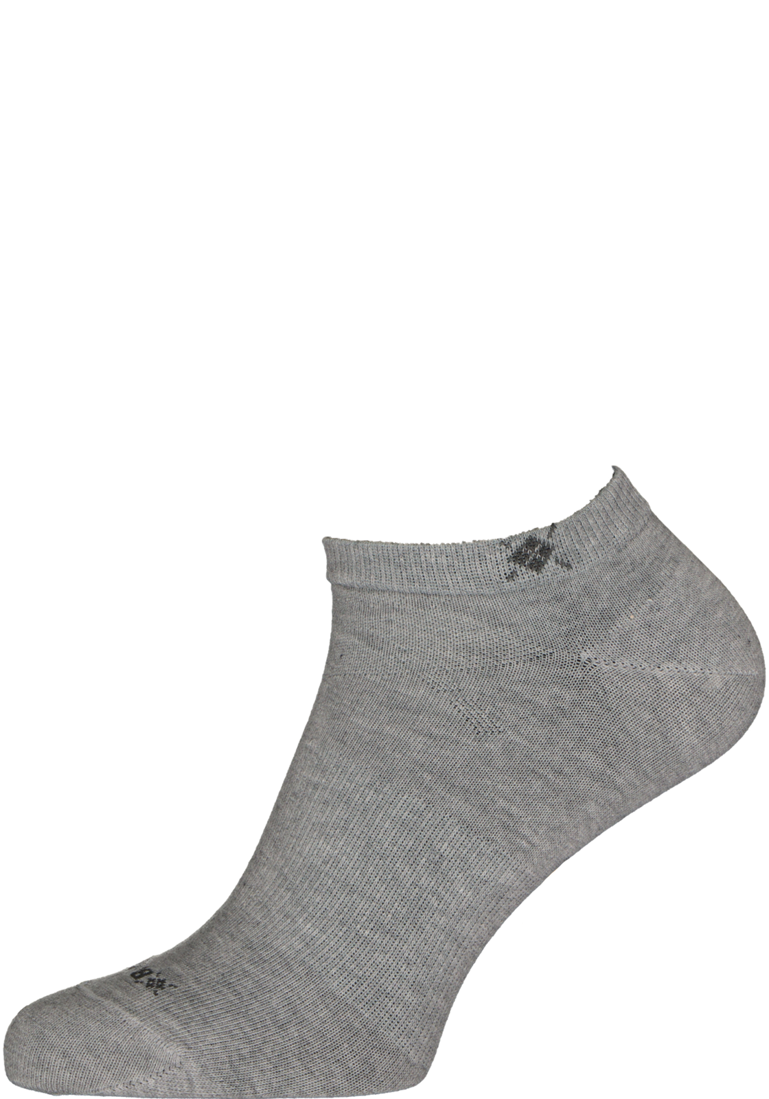 1-4049508179708_burlington_sokken_HR Burlington Everyday heren enkelsokken (2-pack), katoen, licht grijs