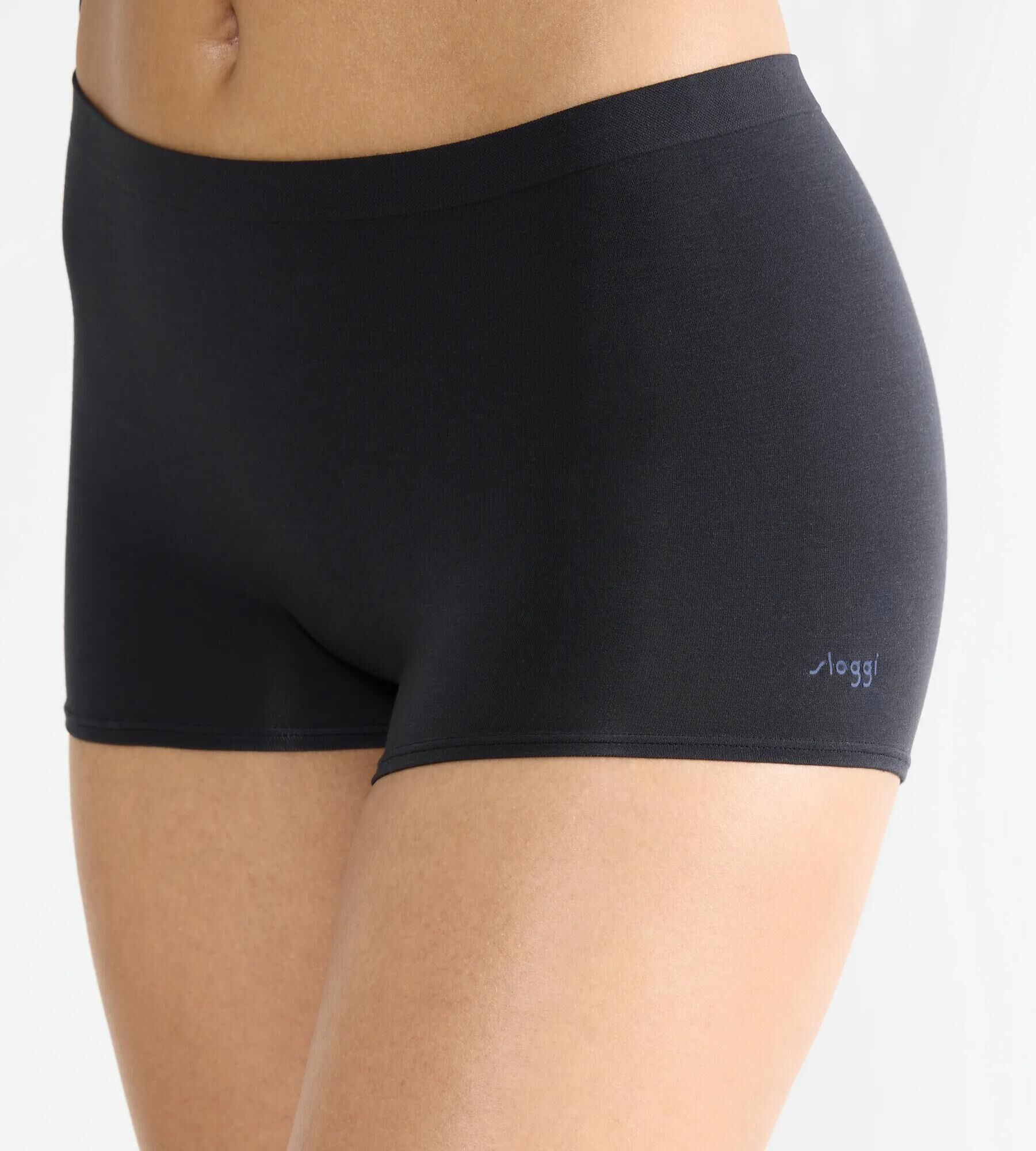 Sloggi Women GO Sense Short (2-pack), dames boxer, zwart