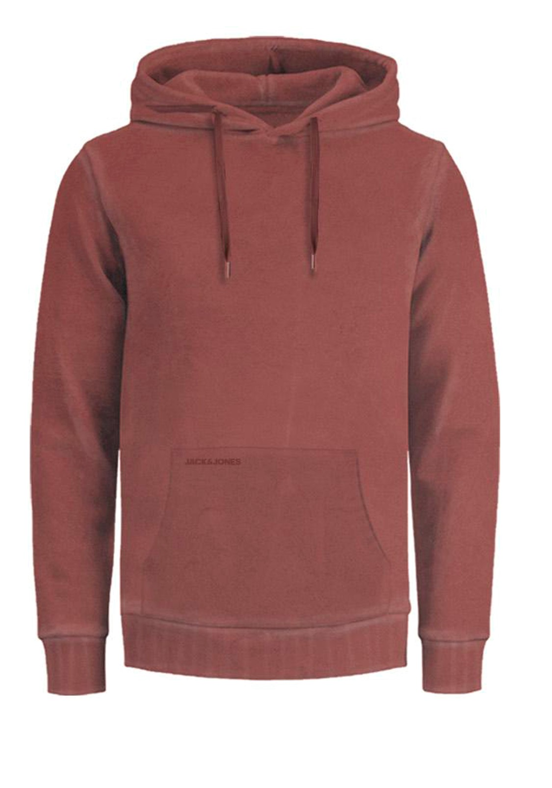 image_2_jj__4215688__frontjpgvd77de95d68ef94de8d2c0b6cb92881fb3432 JACK & JONES Drew sweat hood regular fit, heren hoodie katoenmengsel met capuchon, warm oranje