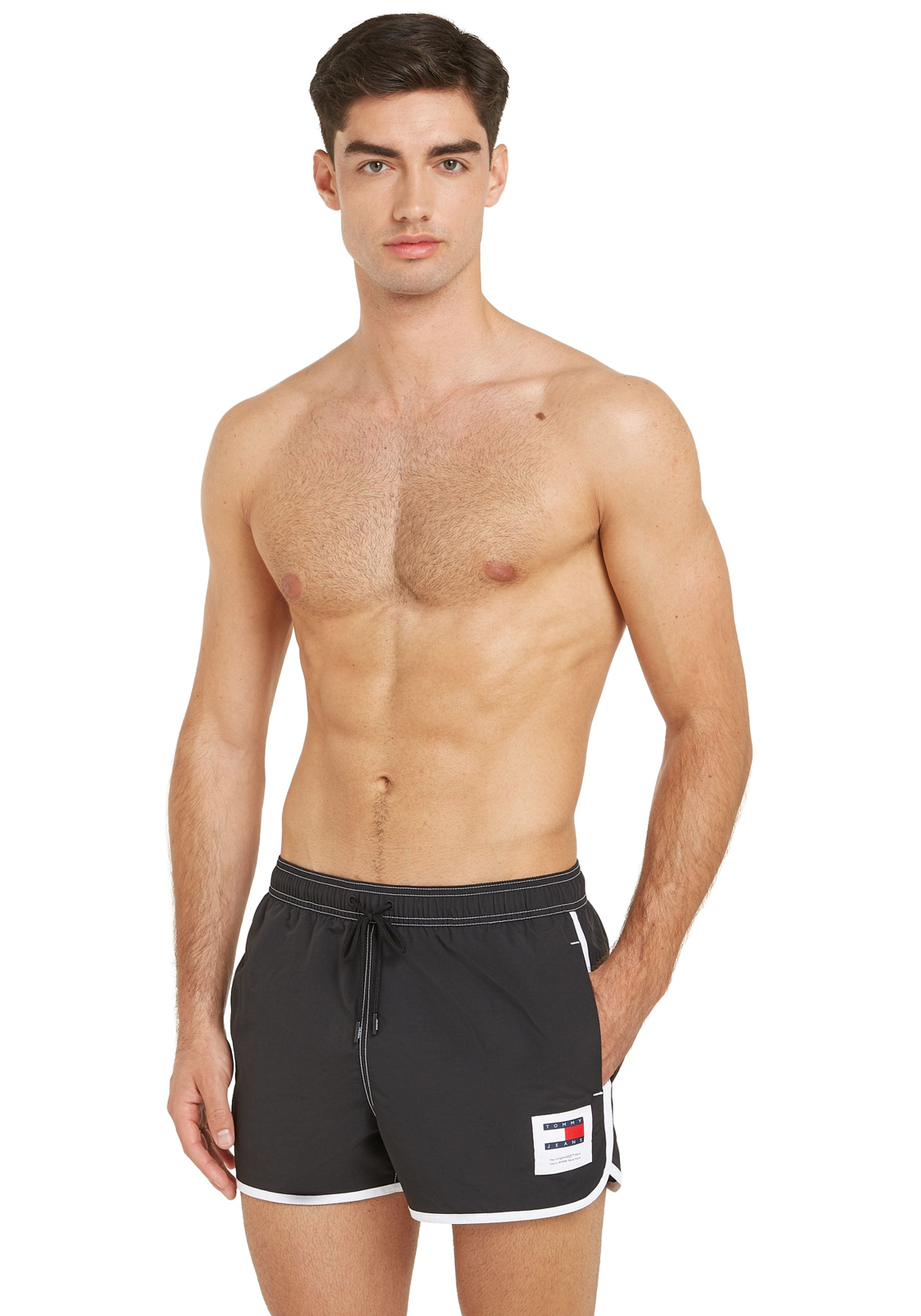 image_5_UM0UM03256BDS_D2_C4107wid2000amphei2000ampop_usm1710 Tommy Hilfiger Medium Runner swimshort, heren zwembroek, zwart