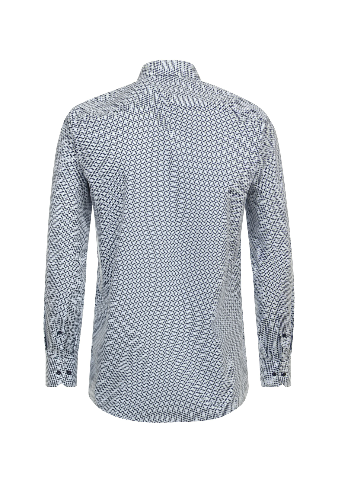 Redmond modern fit overhemd, popeline, blauw dessin - 242700110-10 Redmond modern fit overhemd, popeline, blauw dessin - 242700110-10