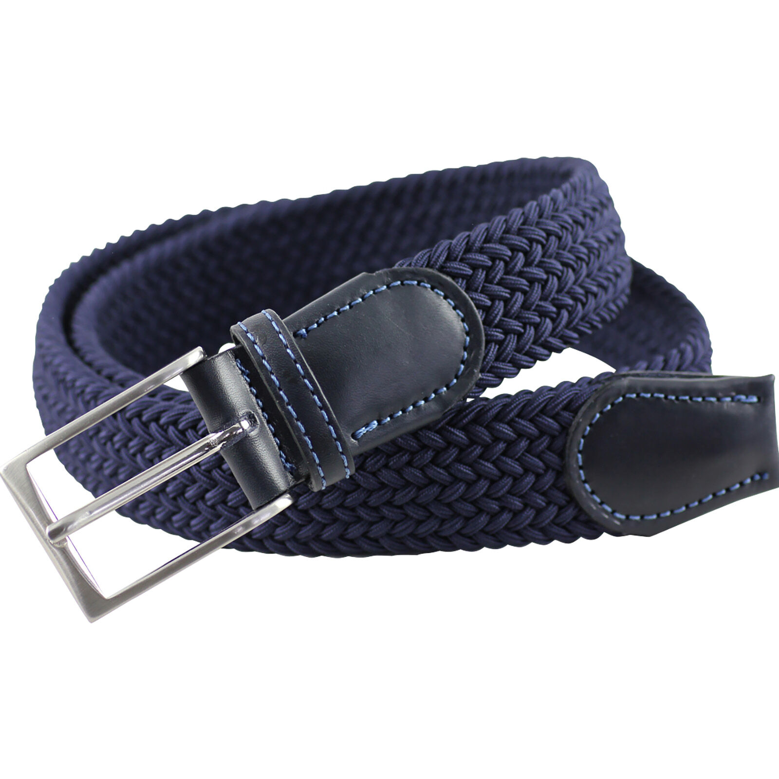 LINDENMANN elastische heren riem, marine