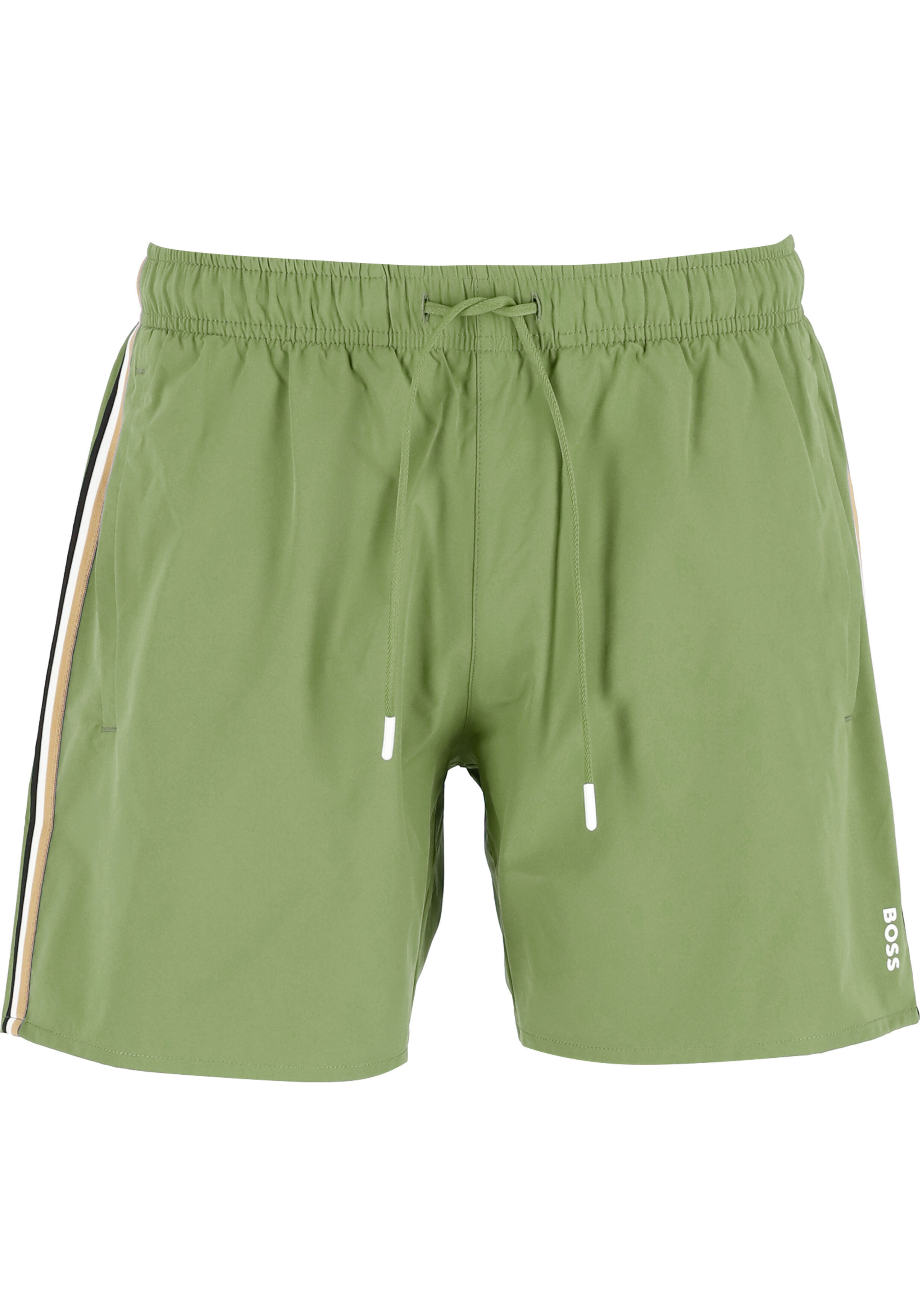 HUGO BOSS Iconic swim shorts, heren zwembroek, groen