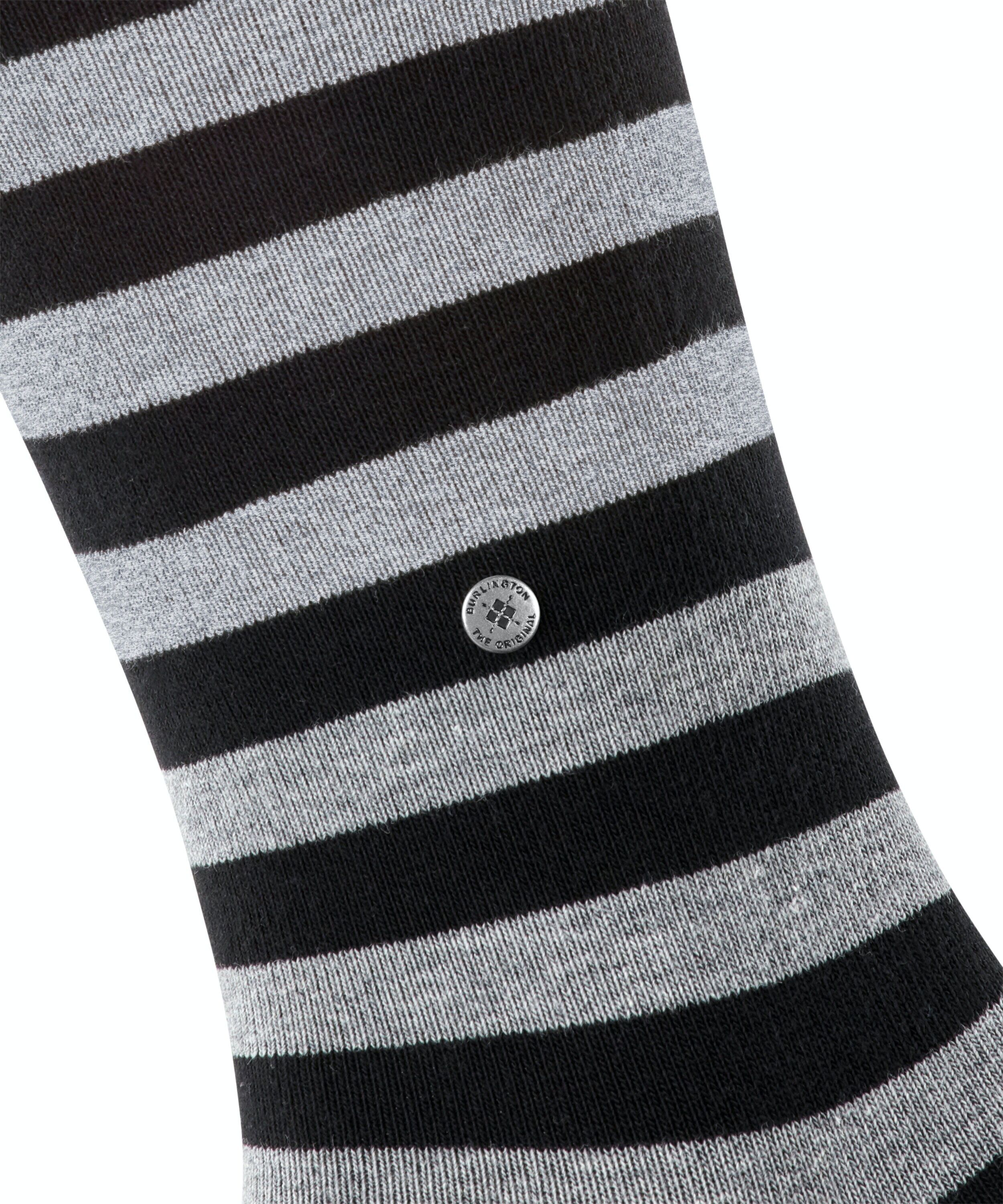 Burlington Blackpool heren kniekousen, zwart (black)