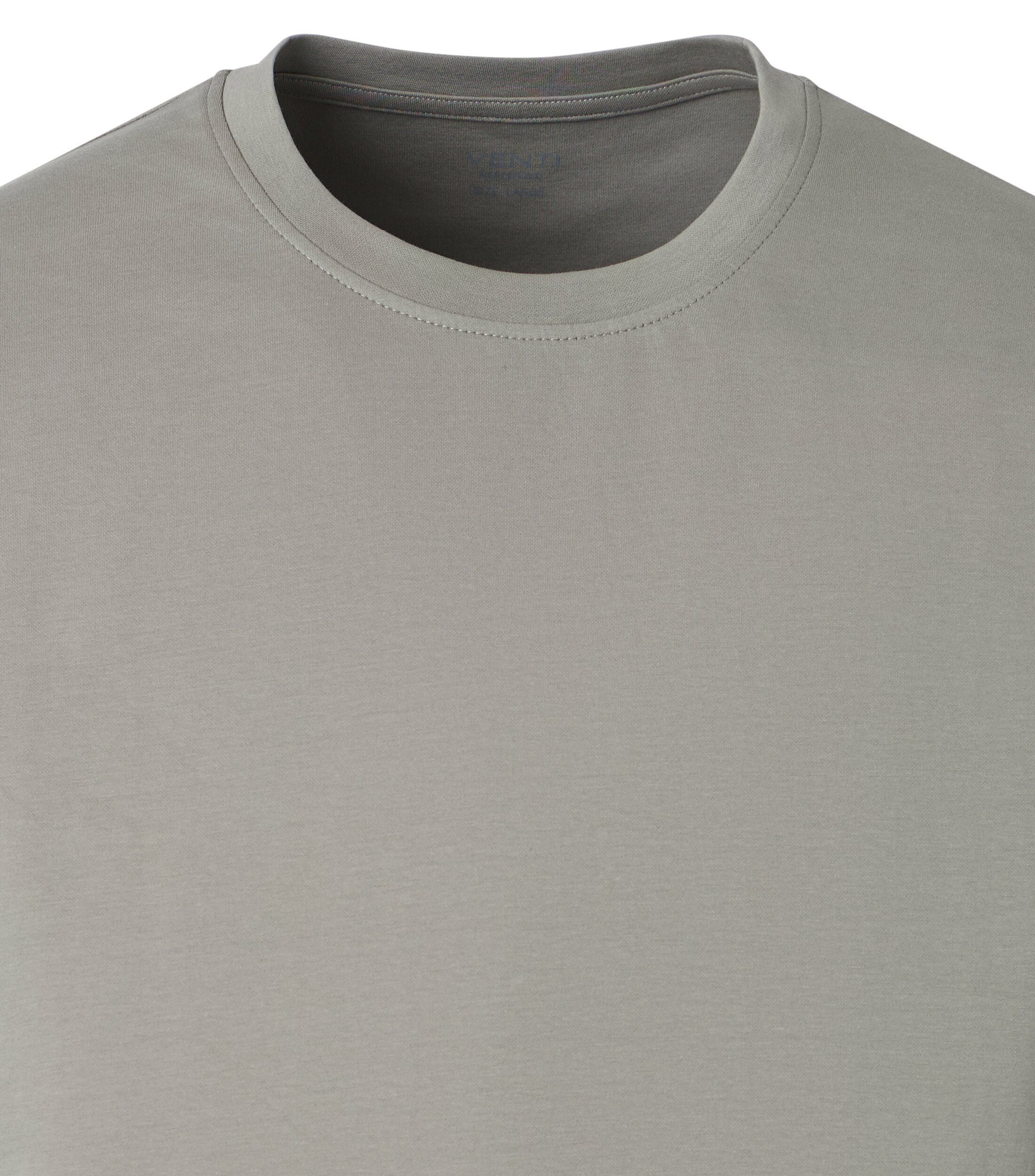 VENTI modern heren T-shirt, grijs