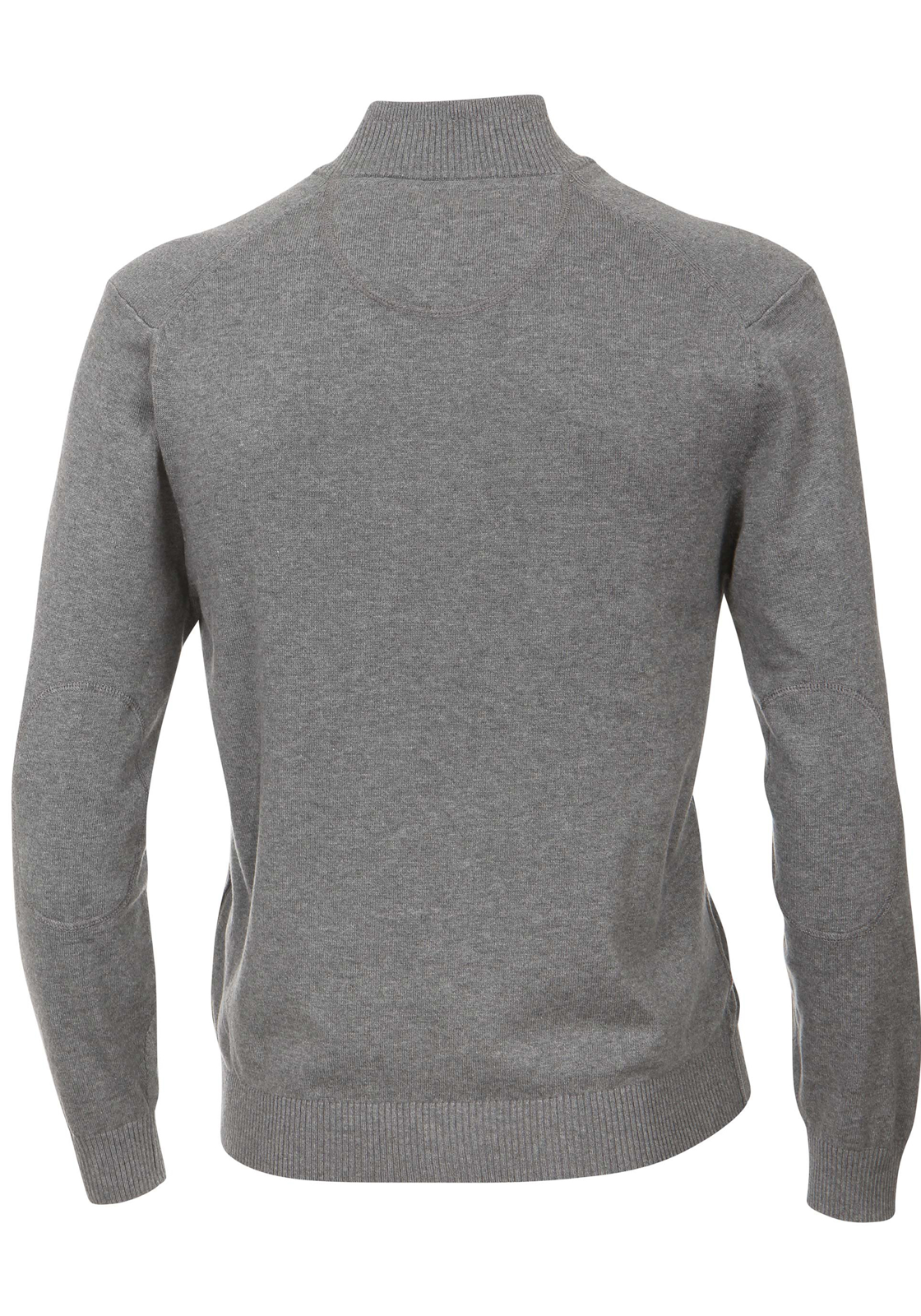 3-4049807430432-redmond-vest_HR Redmond heren vest katoen, met rits, grijs