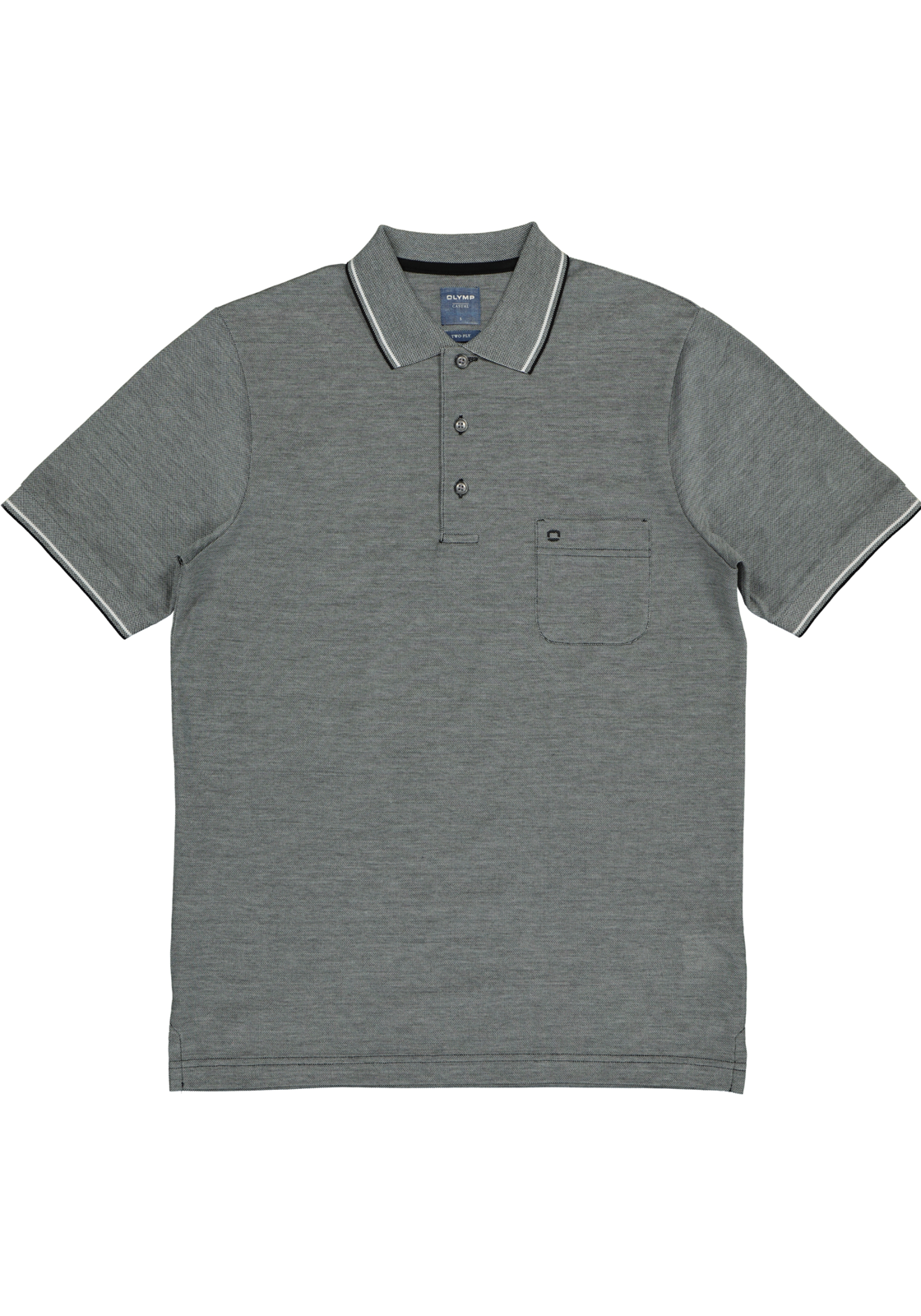 2-4057242376536_olymp_polo_HR OLYMP modern fit poloshirt, zwart