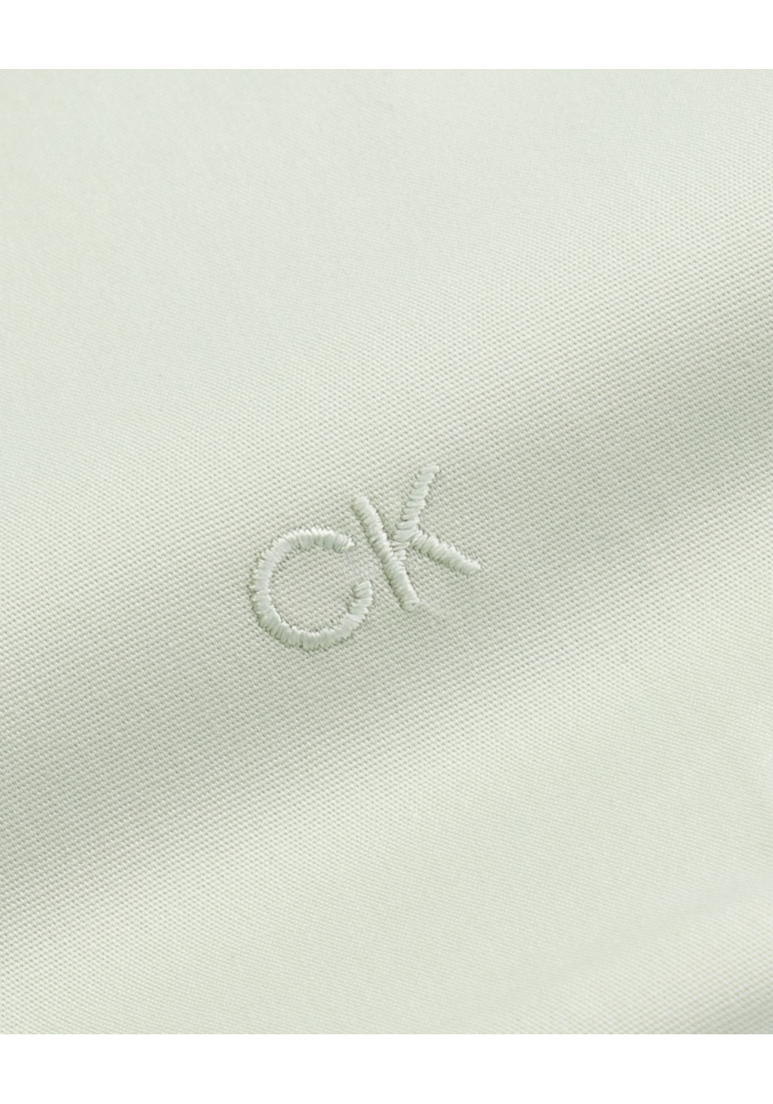 image_4_K10K108229LKC_D2_C4461wid2000amphei2000ampop_usm1710 Calvin Klein slim fit overhemd, Poplin Stretch Slim Shirt, groen