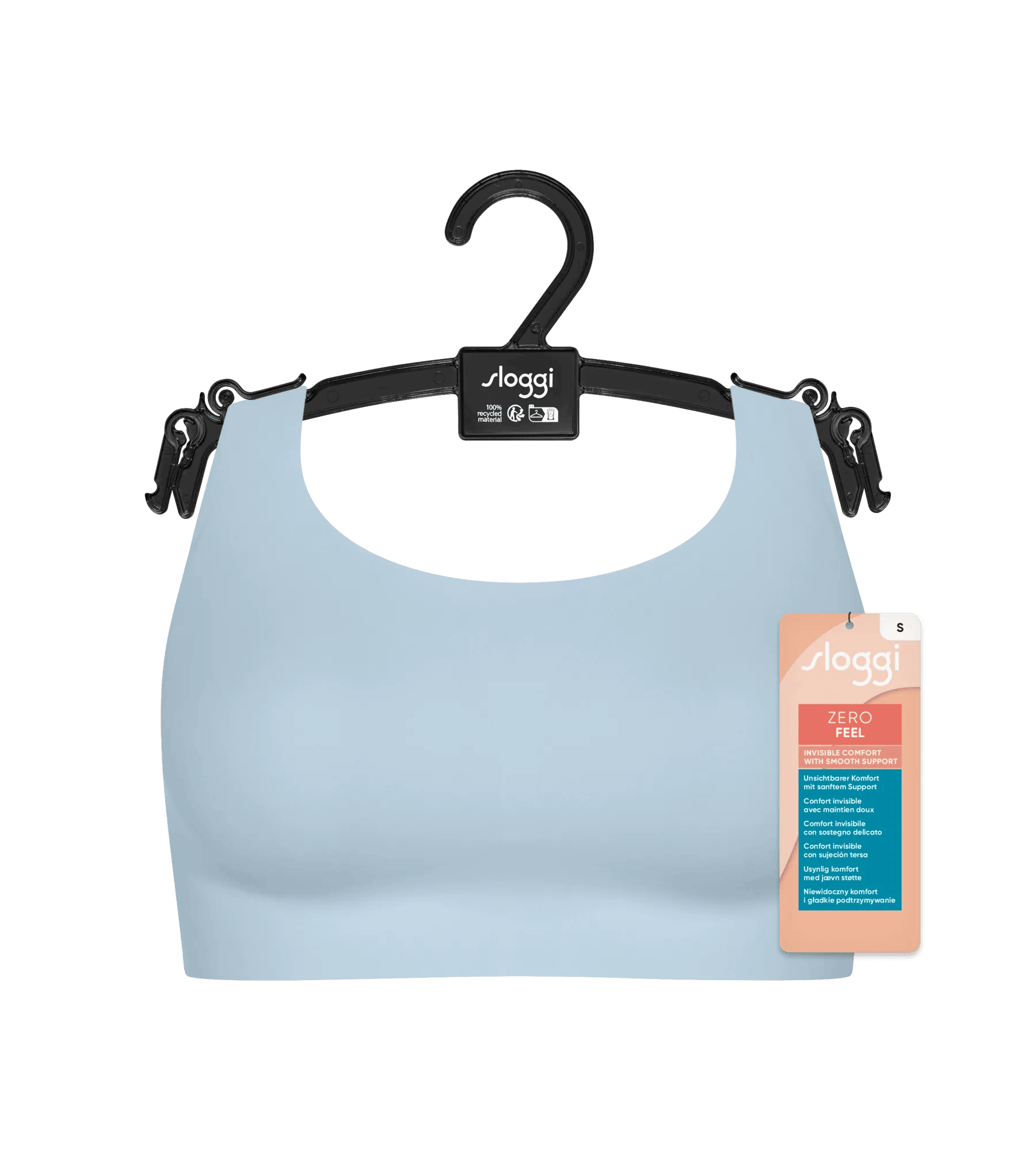 Sloggi Women ZERO Feel 2.0 Top, bralette, lichtblauw