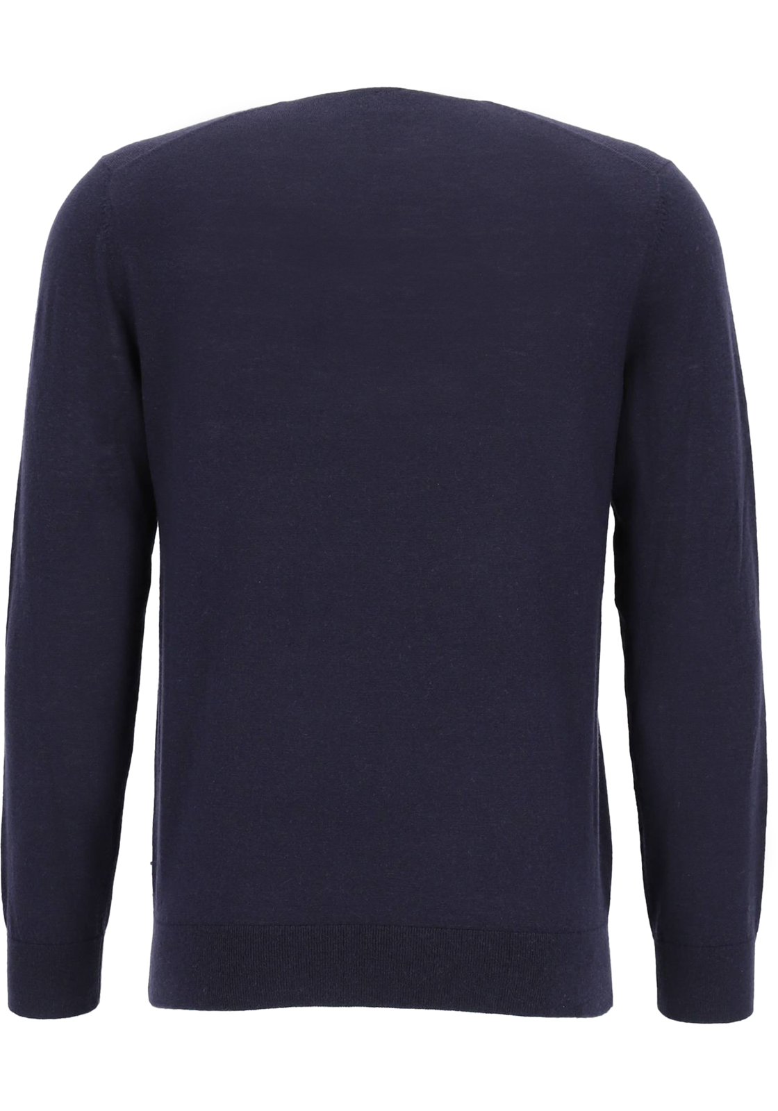 OLYMP Level 5 body fit trui wol met zijde, V-hals, marine blauw OLYMP Level 5 body fit trui wol met zijde, V-hals, marine blauw