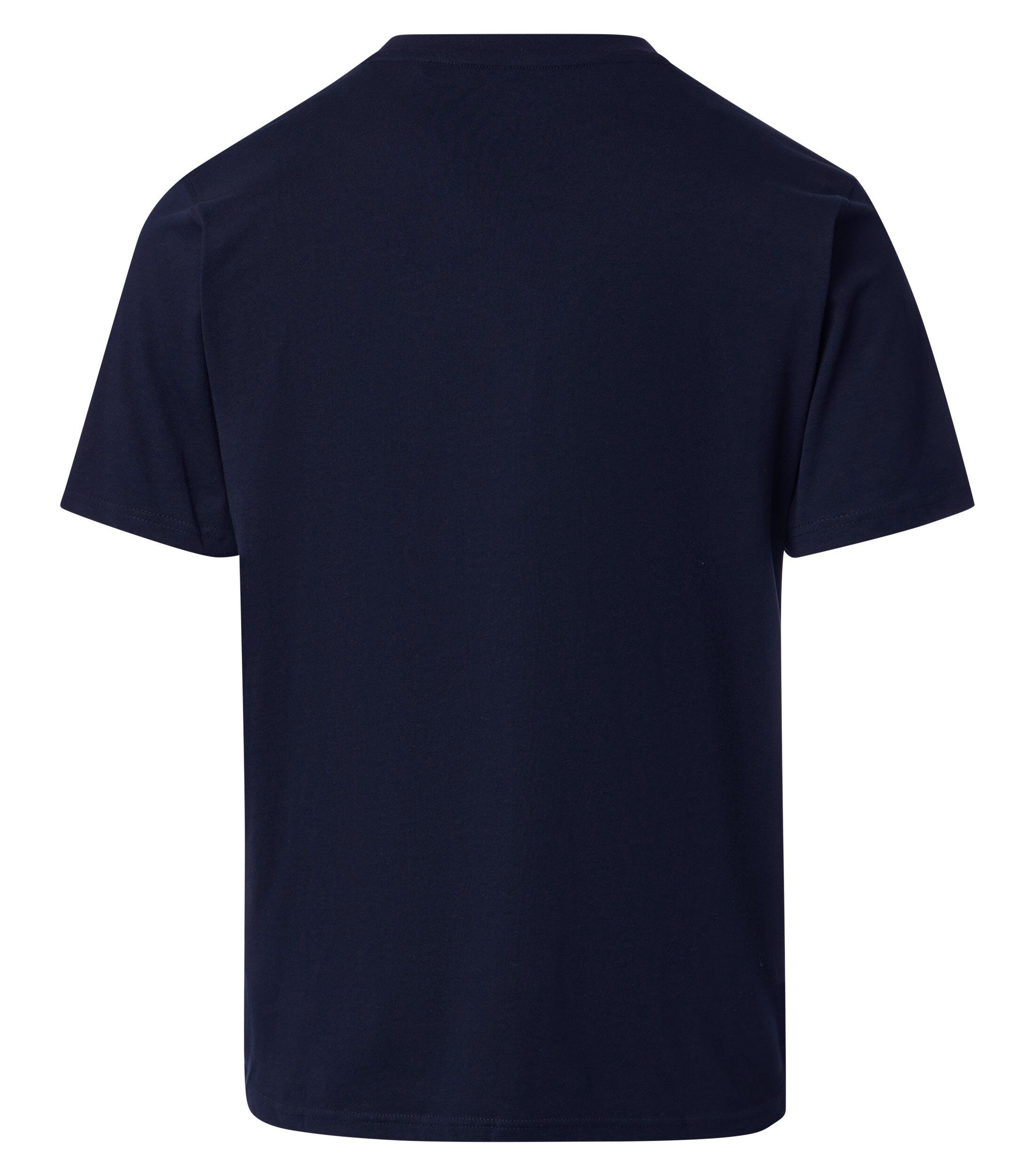 CASA MODA comfort fit heren T-shirt (2-pack), blauw