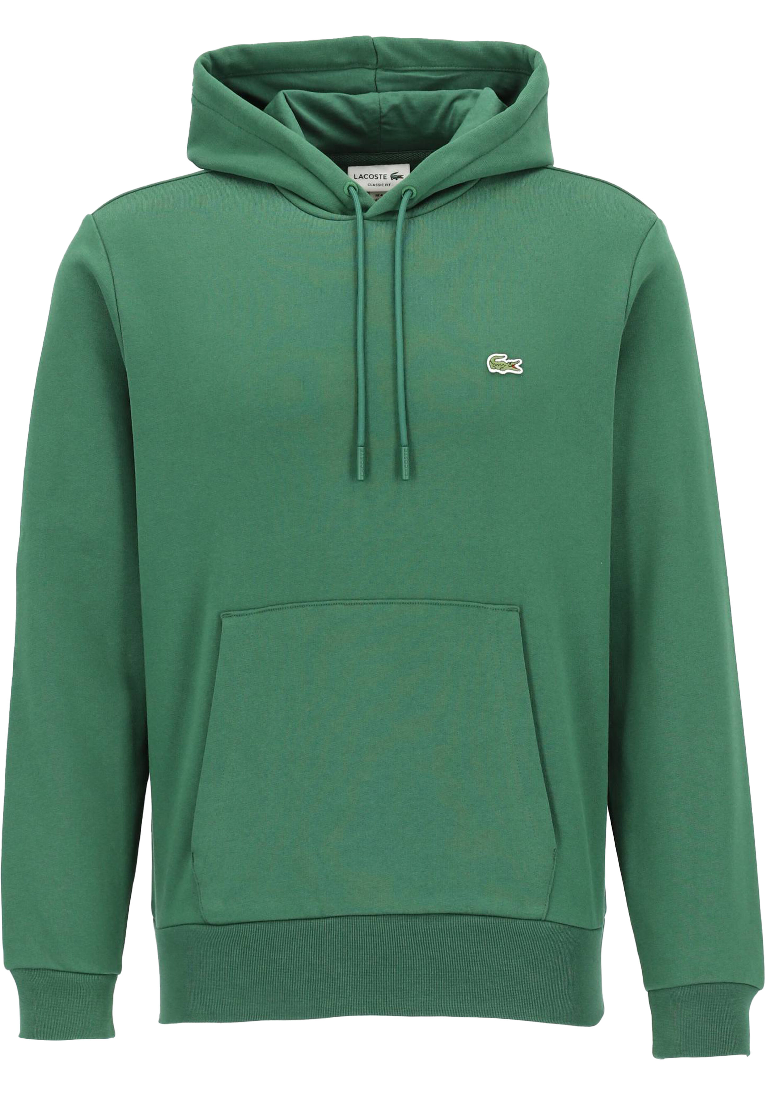 Lacoste heren hoodie sweatshirt, groen