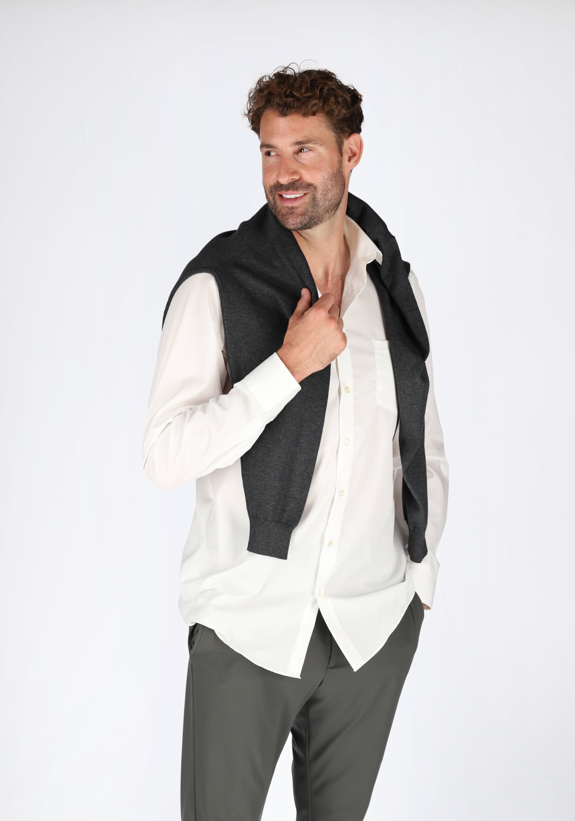 05-4046161115920-hemdvoorhem-Shoot_Auke_898076_Casa_Moda-tm_juni_2028-basis-006050-62_HR CASA MODA comfort fit overhemd, beige