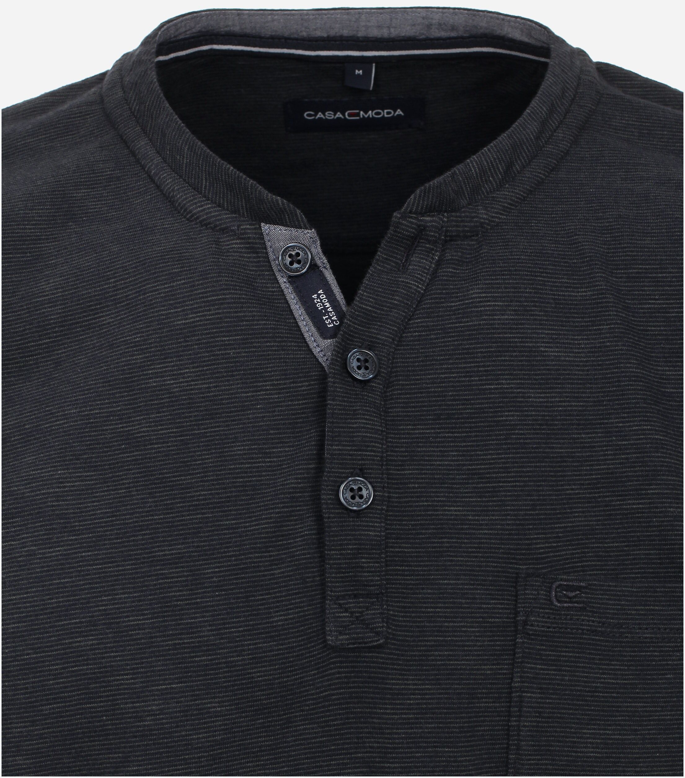 CASA MODA comfort fit heren T-shirt, groen dessin