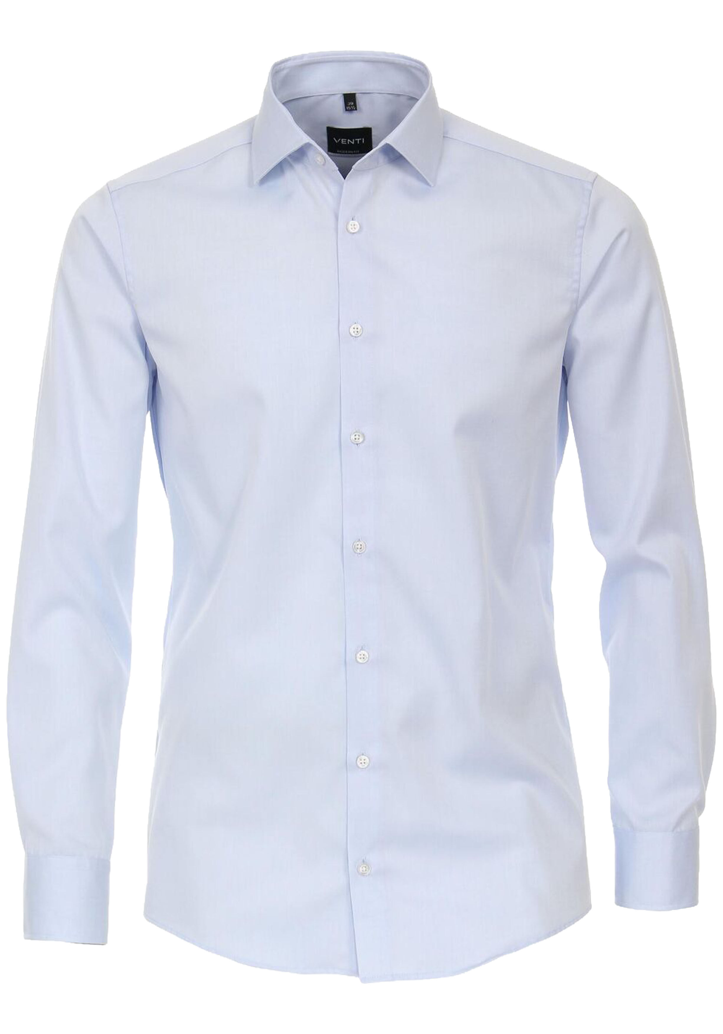 VENTI modern fit overhemd, twill, blauw