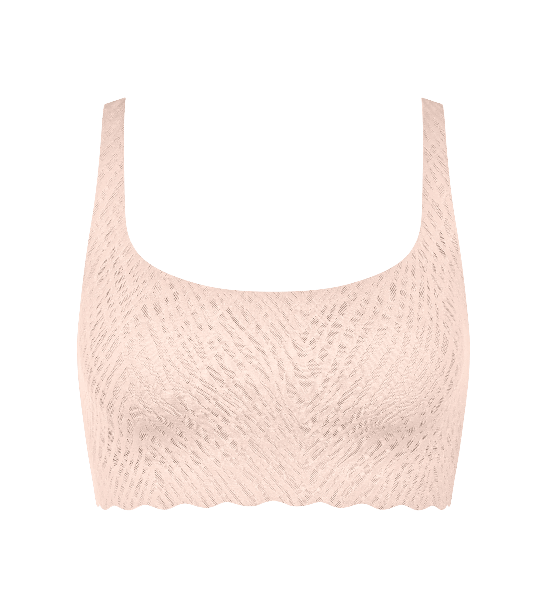 Sloggi Women ZERO Feel Bliss Top, bralette, heel lichtroze