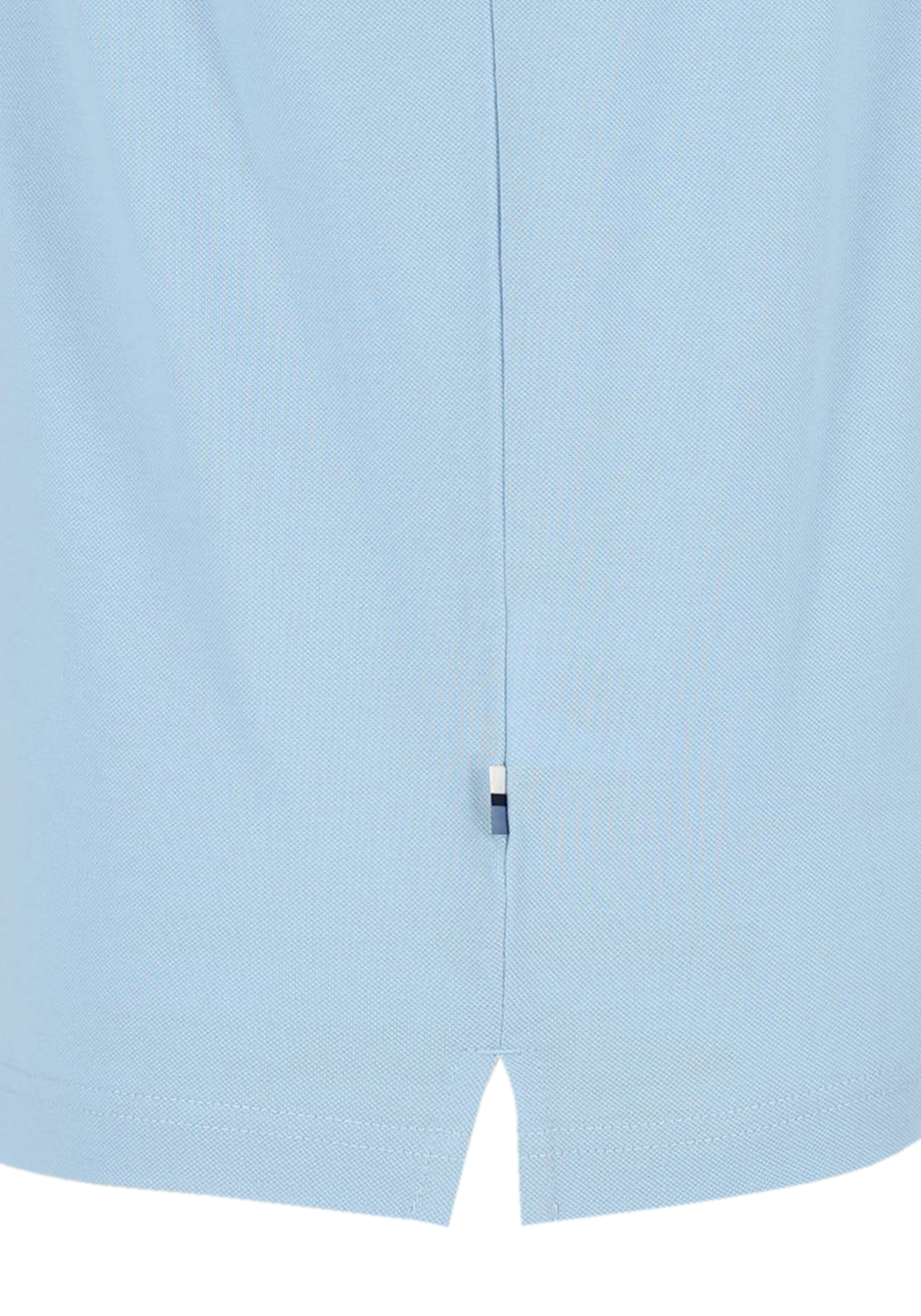 OLYMP Polo Casual, modern fit polo, lichtblauw