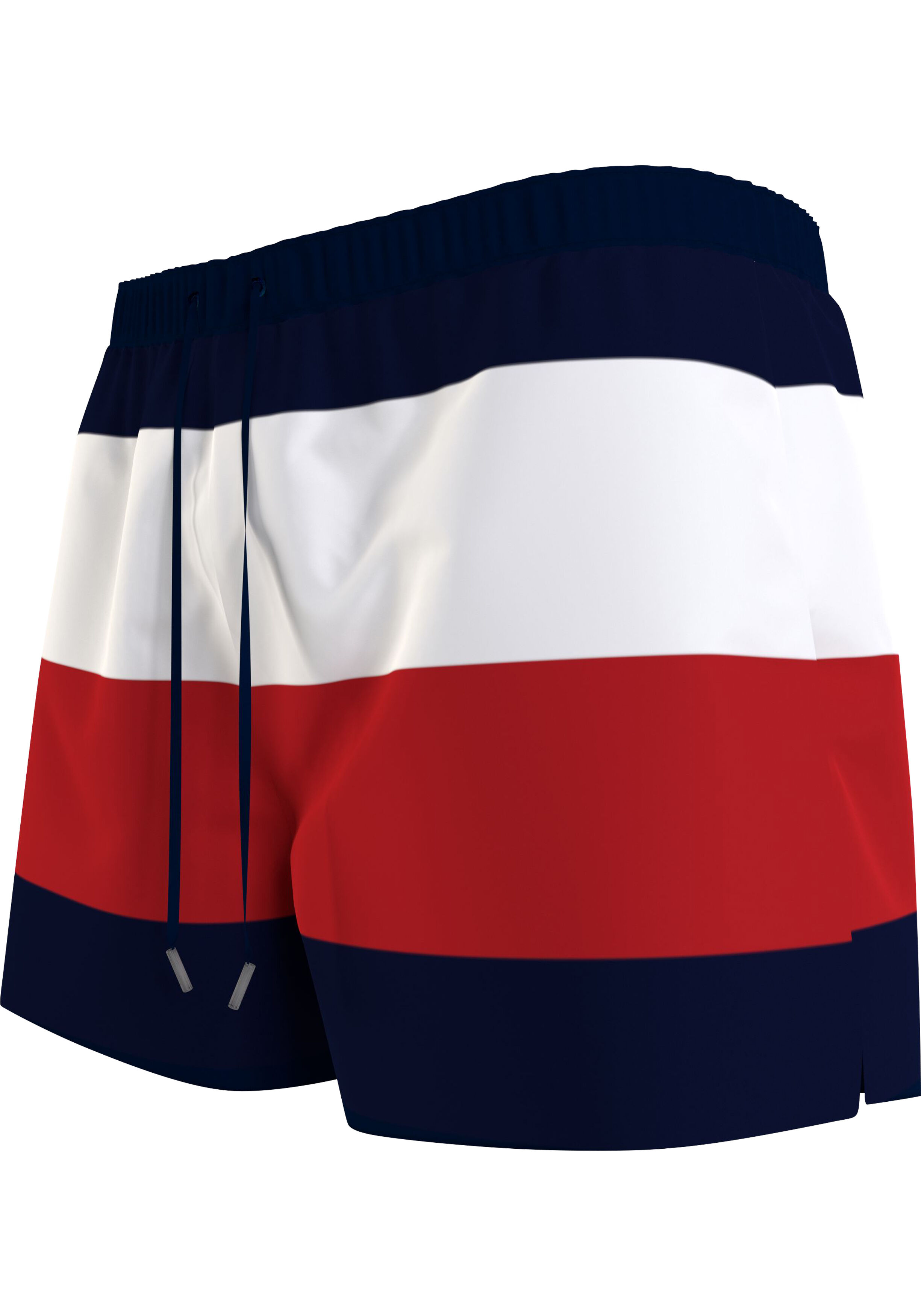 Tommy Hilfiger Medium Drawstring swimshort, heren zwembroek, blauw gestreept