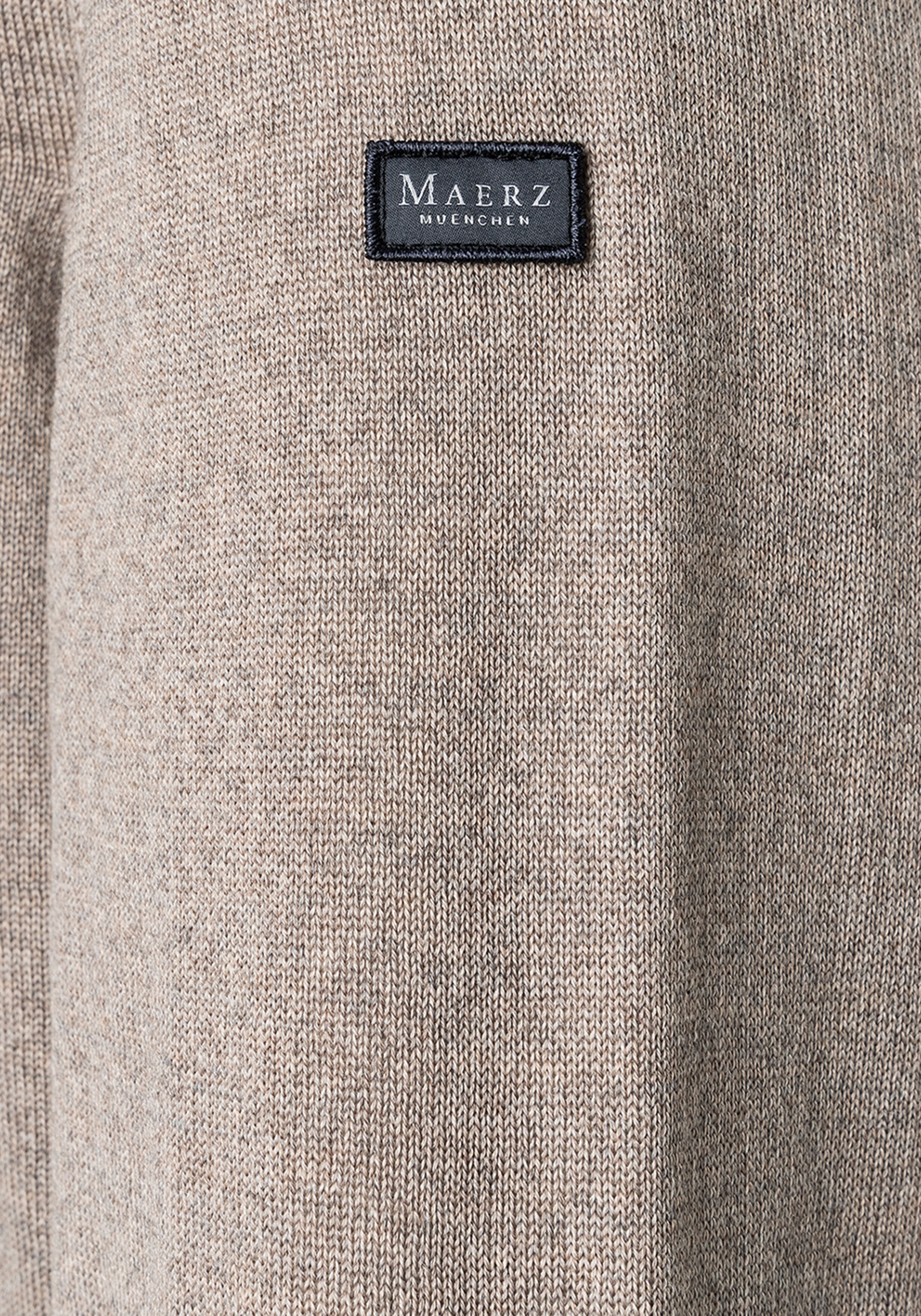 MAERZ Classic Fit heren coltrui wol, beige