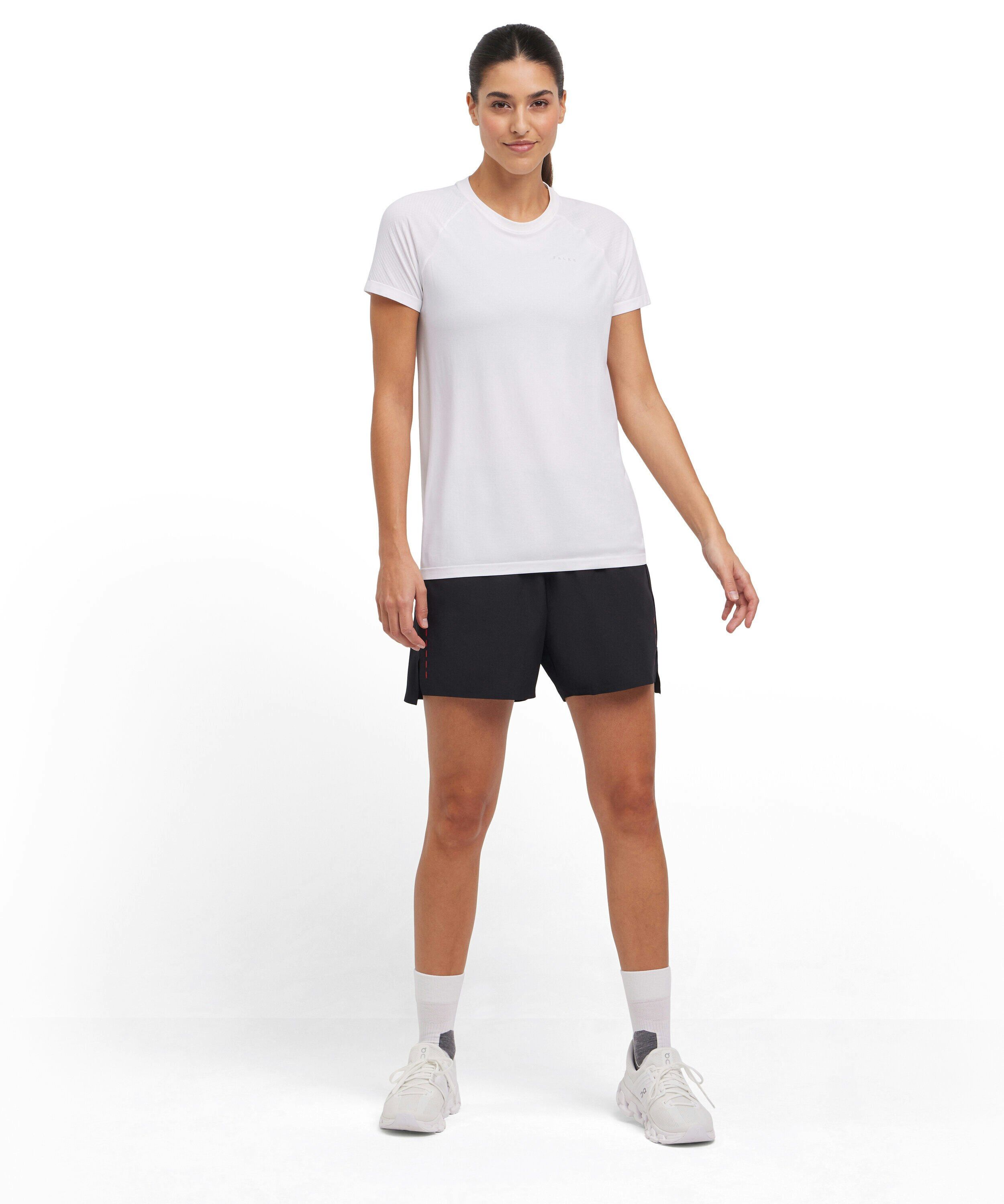 FALKE dames training T-shirt, wit (white)