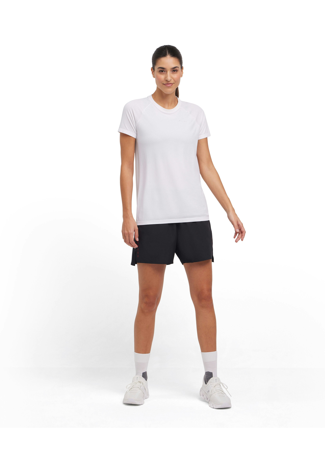 FALKE dames training T-shirt, wit (white) FALKE dames training T-shirt, wit (white)