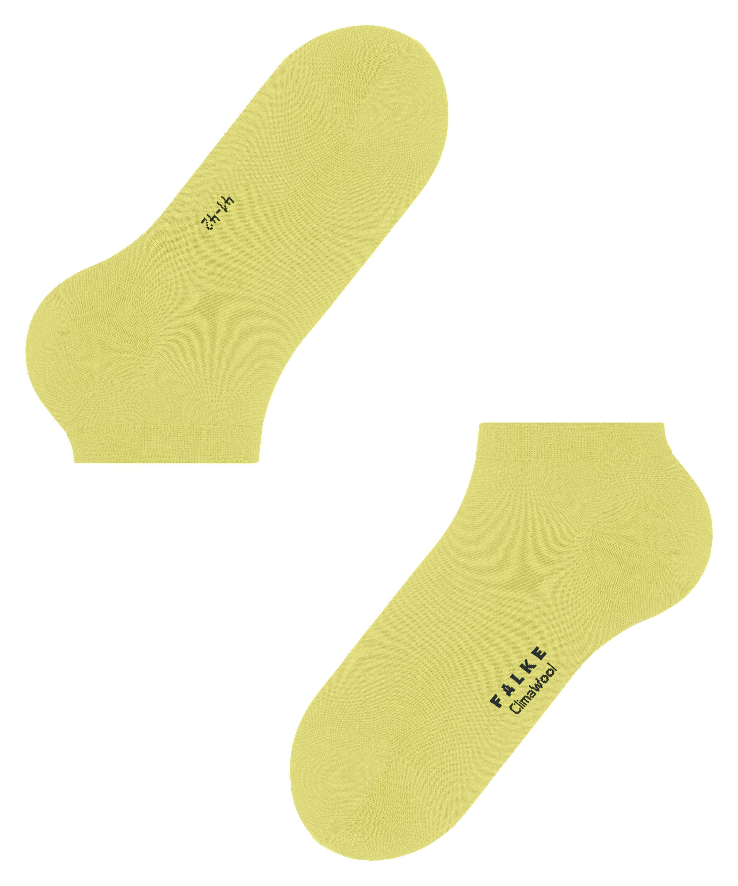 FALKE ClimaWool heren sneakersokken, ananas geel (ananas)
