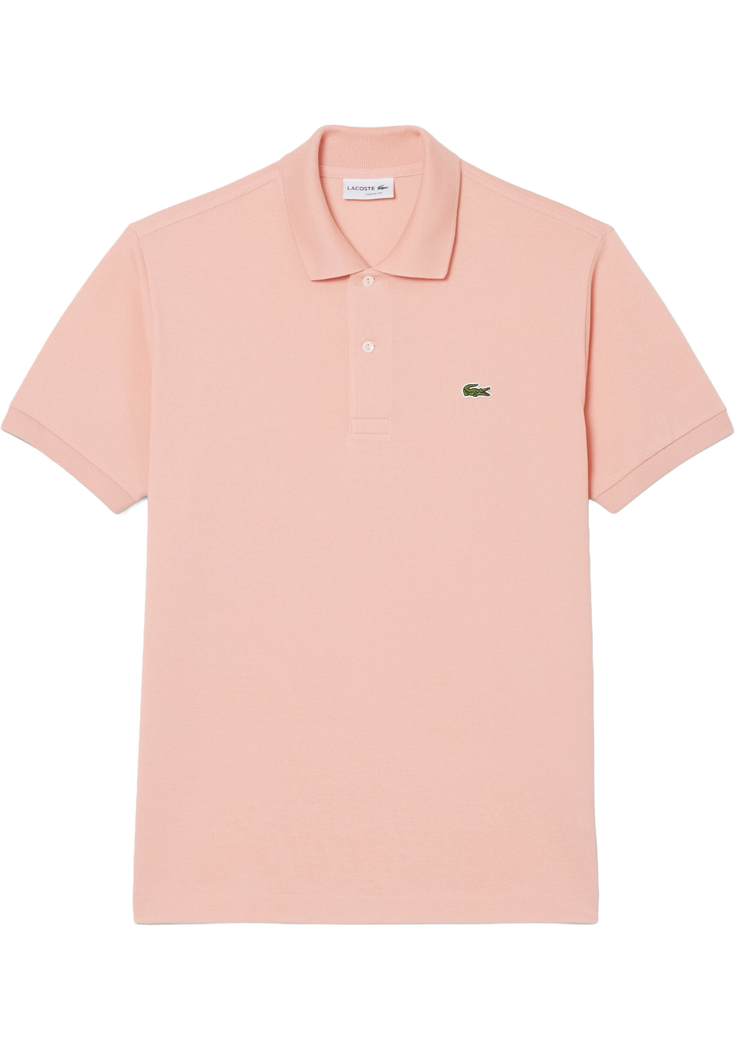 Lacoste Classic Fit polo, Miami pastelroze