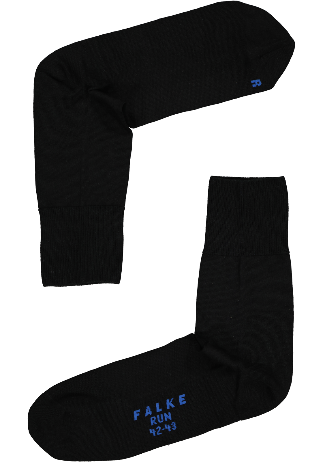 2-4004757265367_sok_HR FALKE Run unisex sokken, zwart (black)