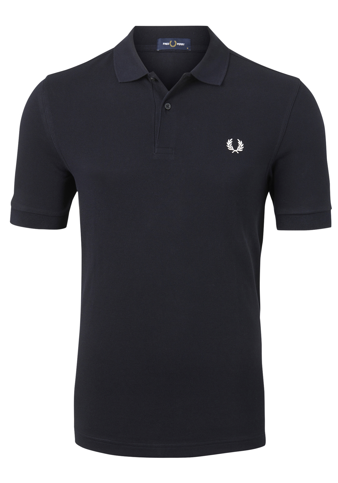 1-5034606276571_fred-perry_polo_HR Fred Perry M6000 polo shirt, heren polo navy, donkerblauw